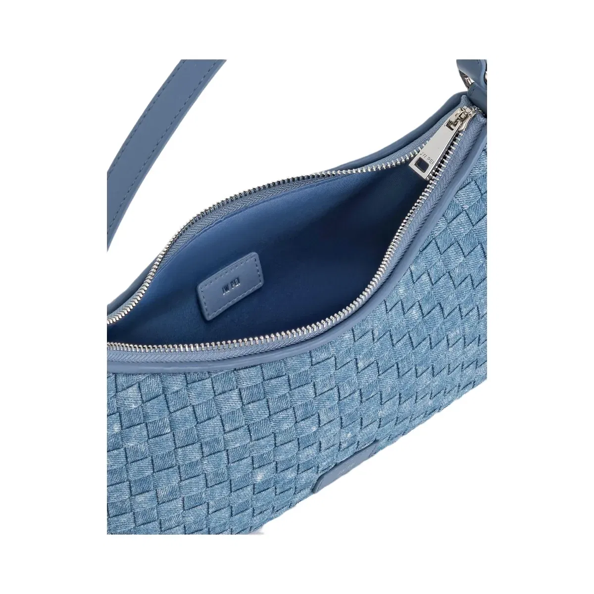 Jw Pei Lily Shoulder Bag Blue Denim Weave
