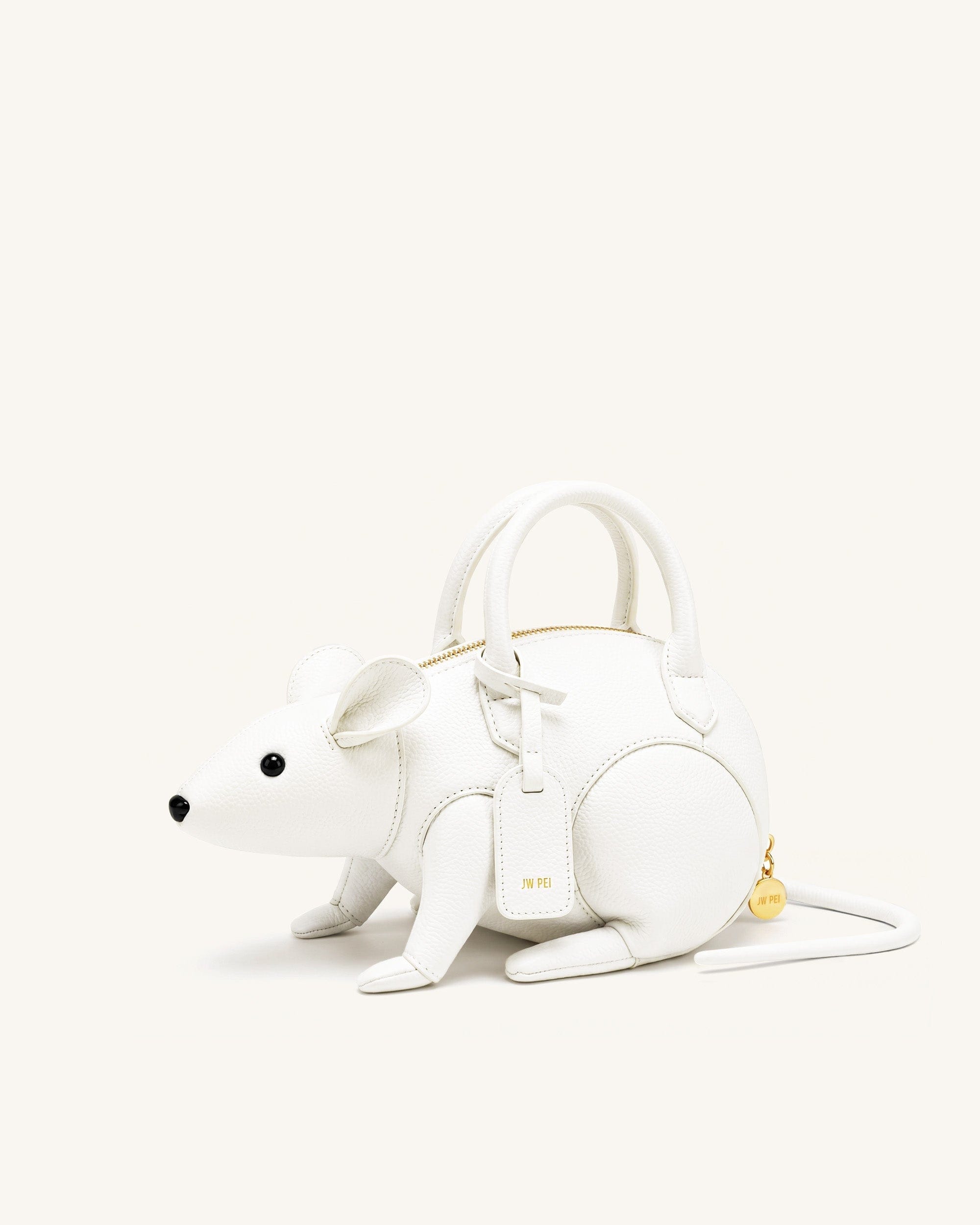 Jw Pei Mia Mouse Top Handle Bag White