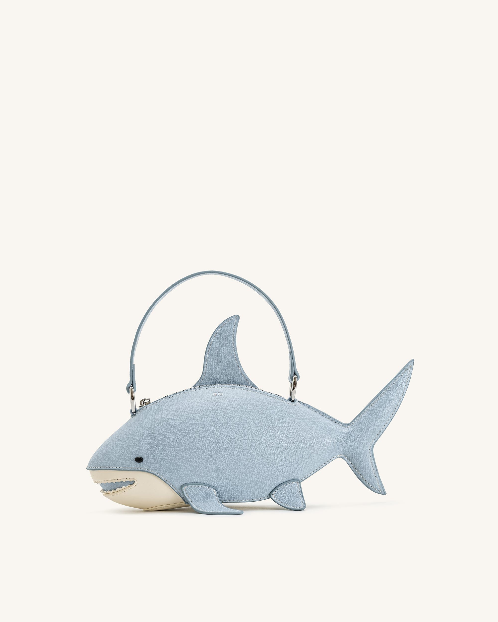 Jw Pei Nerys Shark Look Top Handle Bag Light Blue