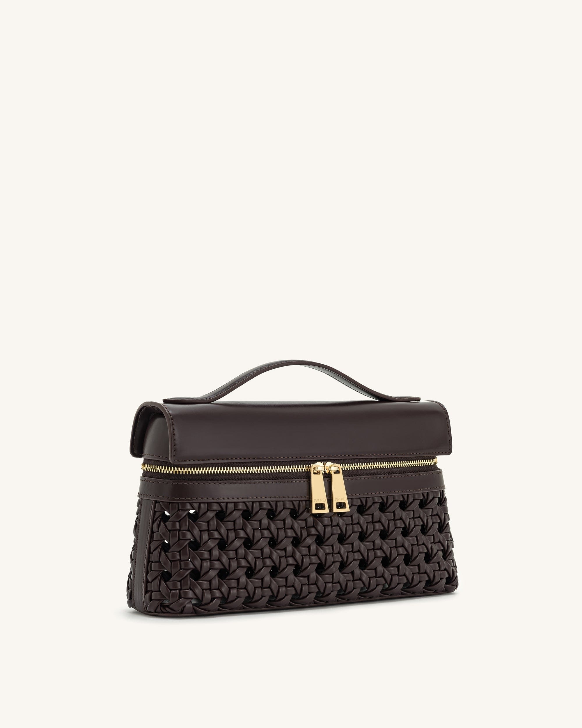 Jw Pei Thea Top Handle Bag Deep Claret