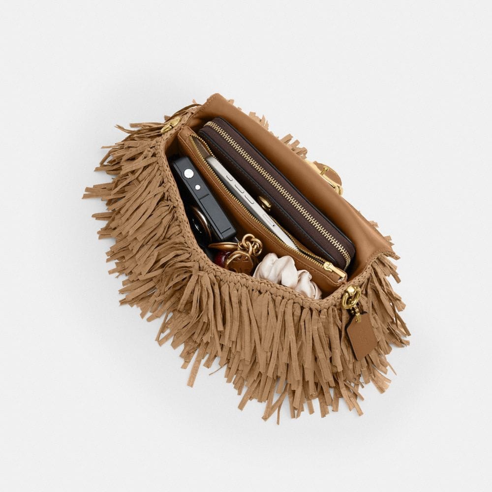Coach Tabby Shoulder Bag 26 Brass Natural