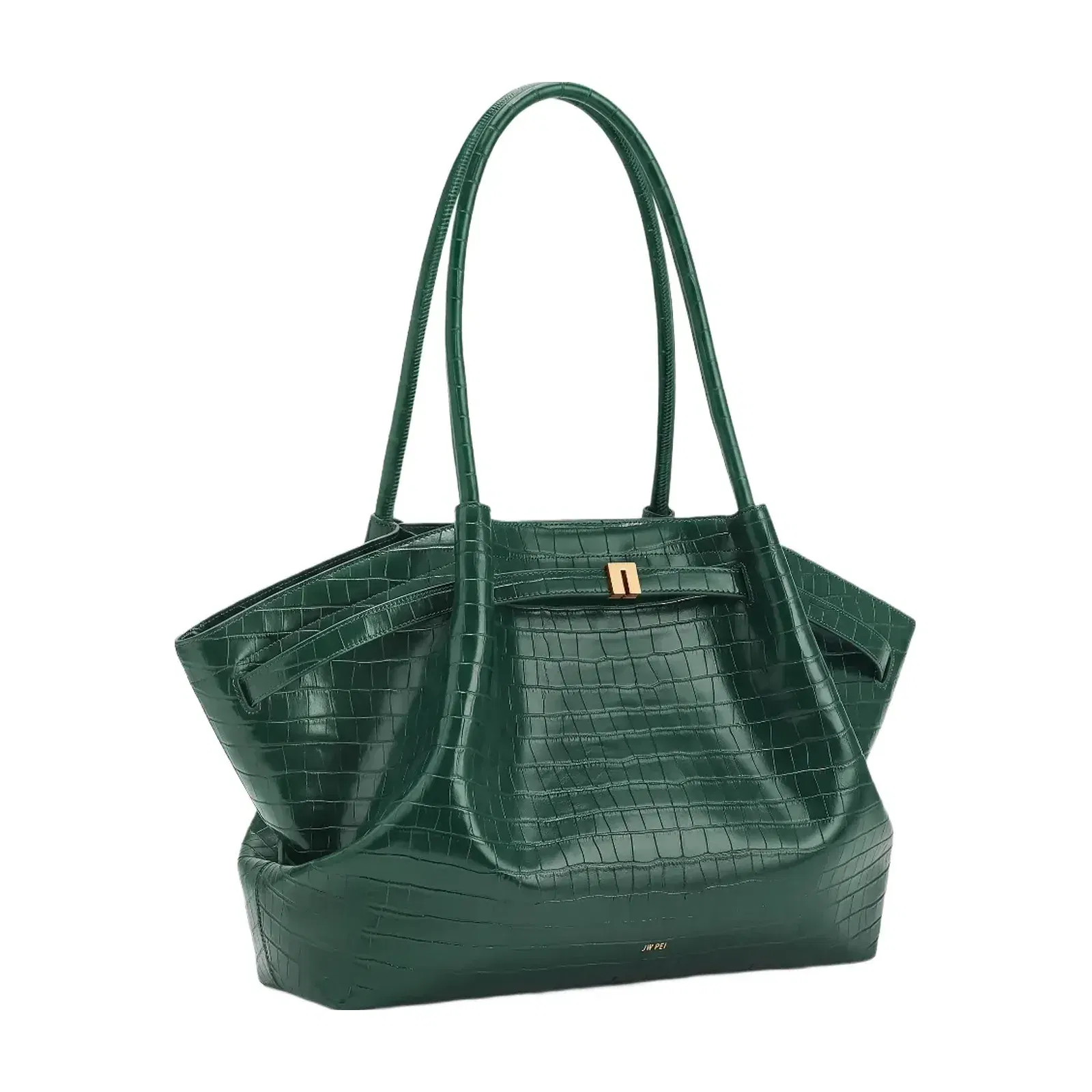 Jw Pei Hana Large Tote Bag Green Croc