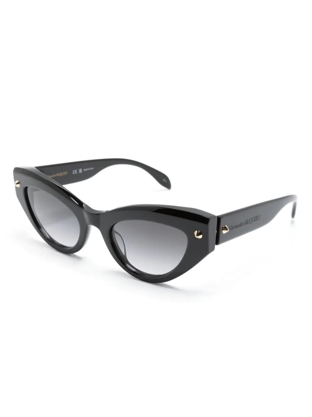 Spike-studs detail cat-eye sunglasses