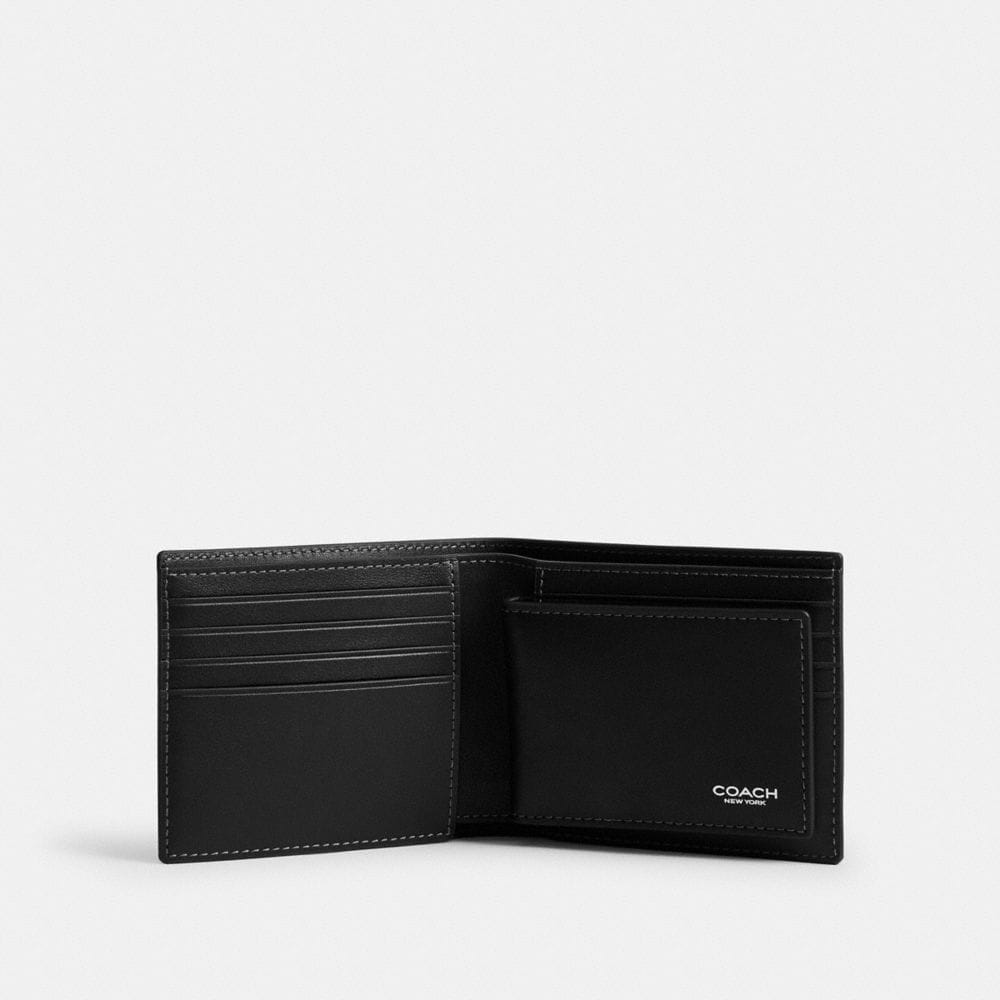 Coach 3 In 1 Wallet With Ellie Graphic Black
