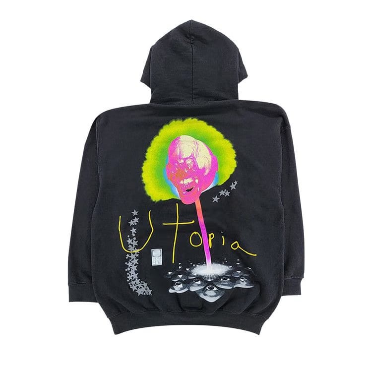 Cactus Jack by Travis Scott Lollipop Hoodie Black