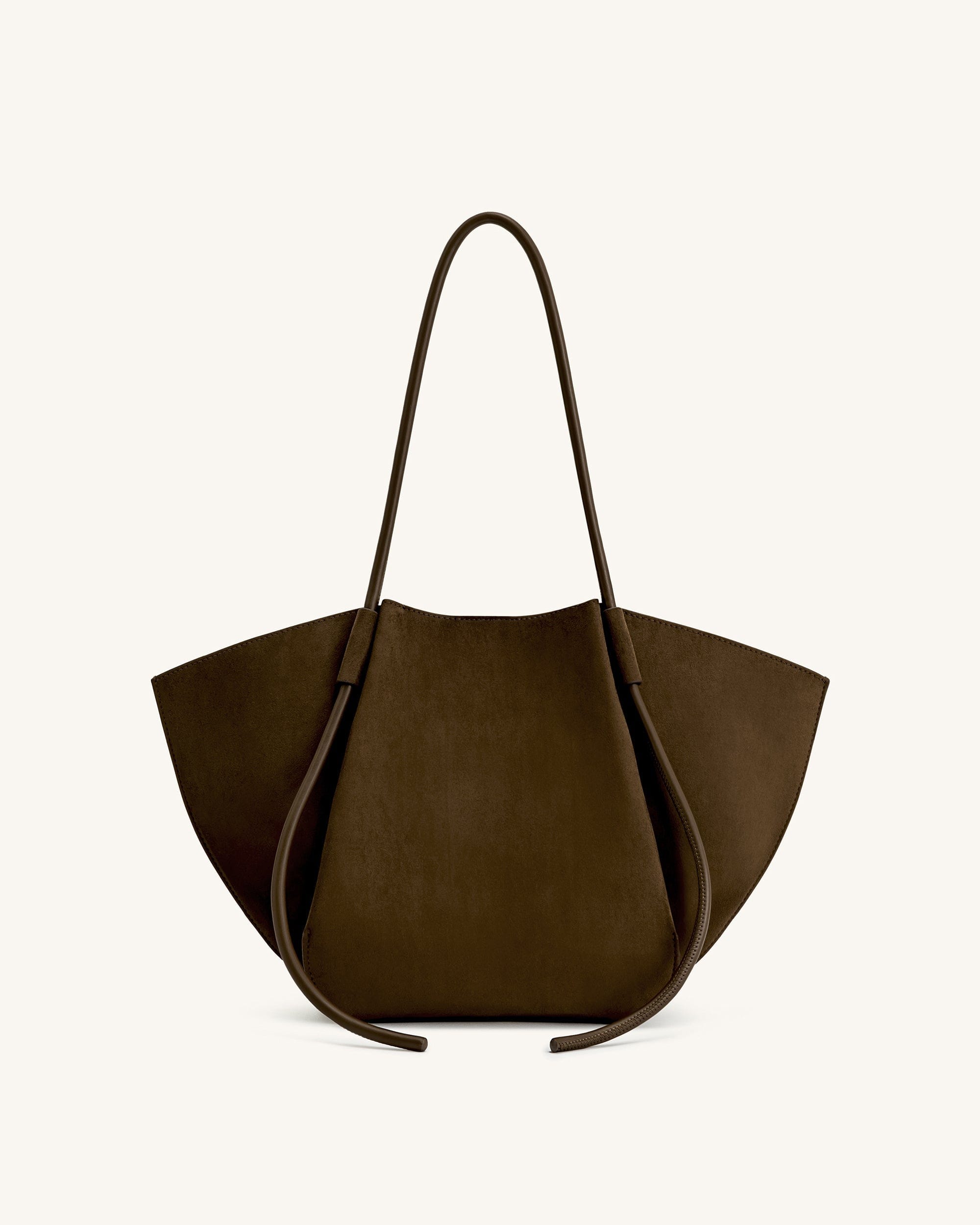 Jw Pei Nala Wide Tote Bag Mocha Brown