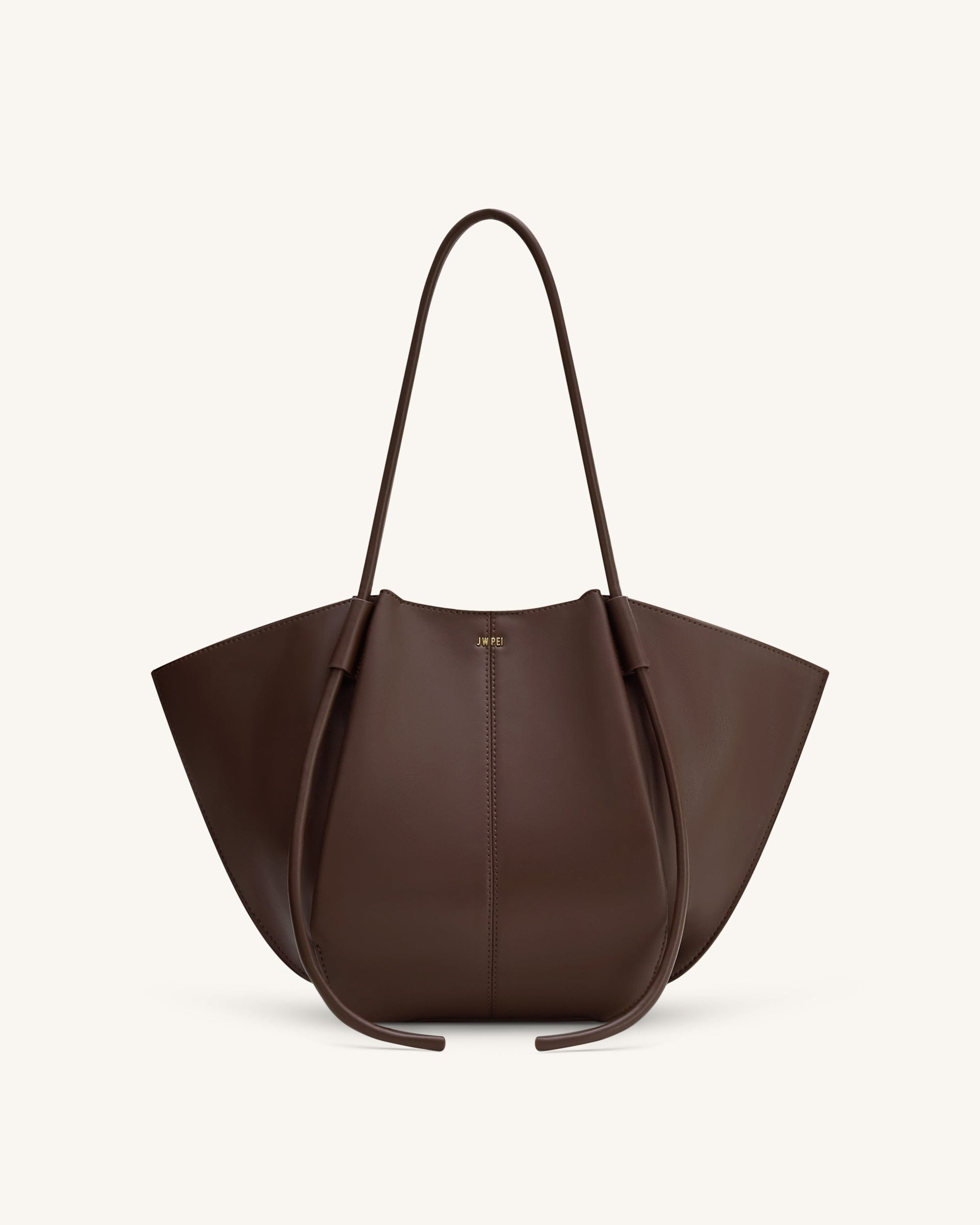 Jw Pei Nala Wide Tote Bag Mocha Brown