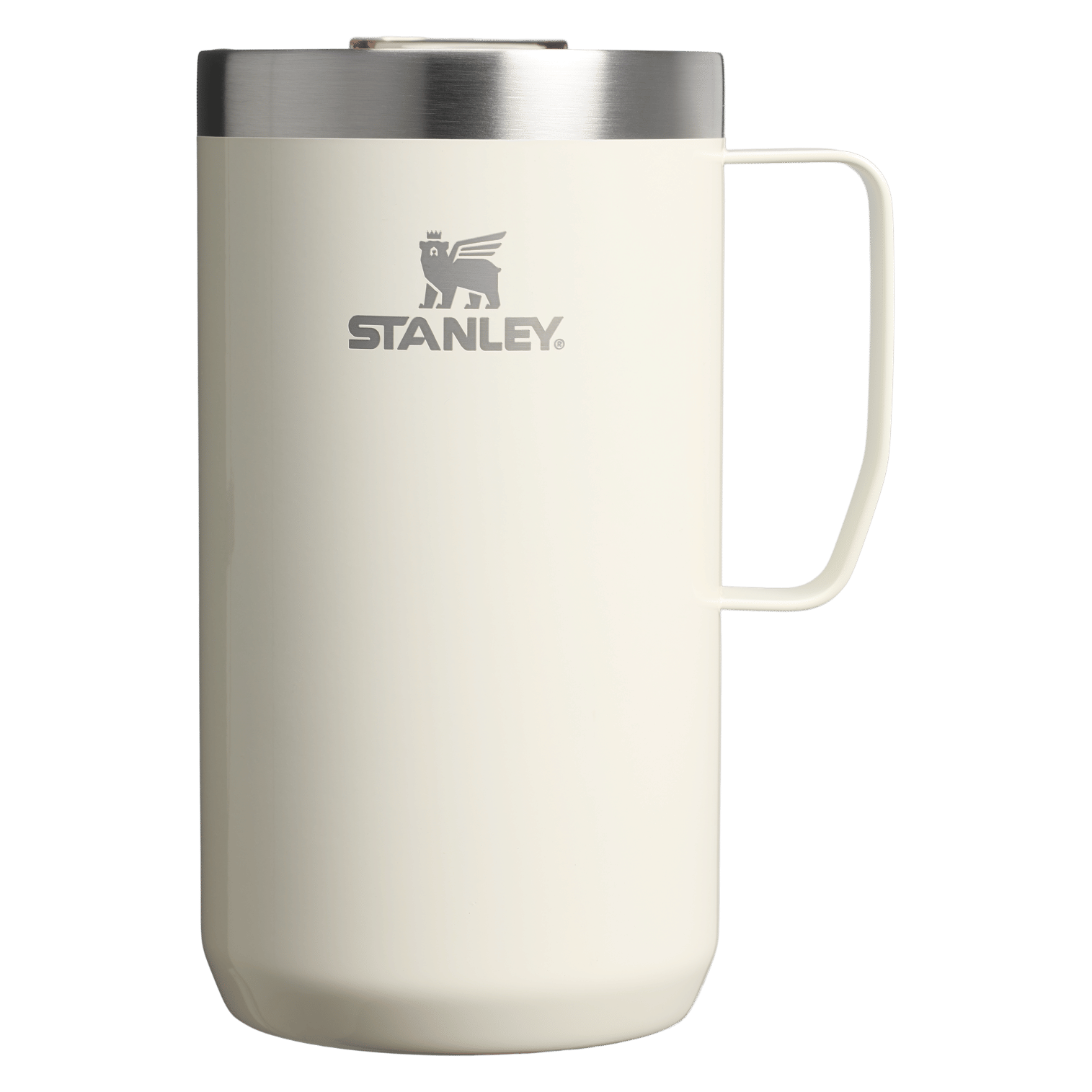 Stanley The Stay-Hot Camp Mug | 24 OZ Cream Gloss