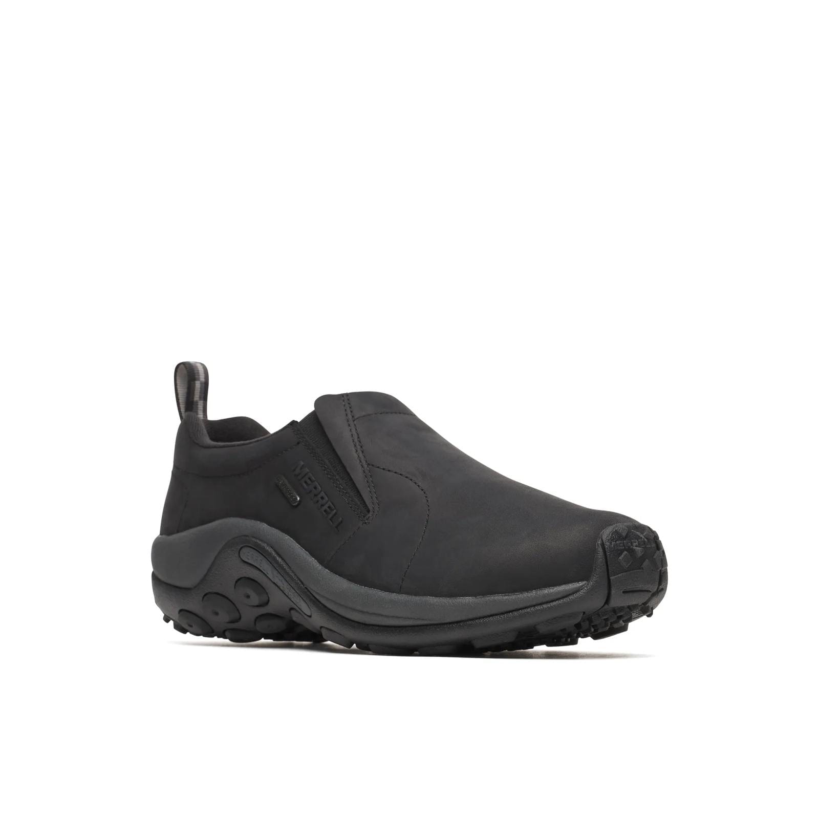 Merrell Men's Jungle Moc Nubuck Waterproof Black