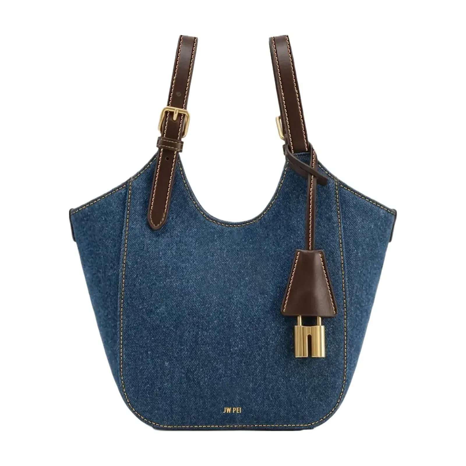 Jw Pei Ines Tote Bag Blue Denim