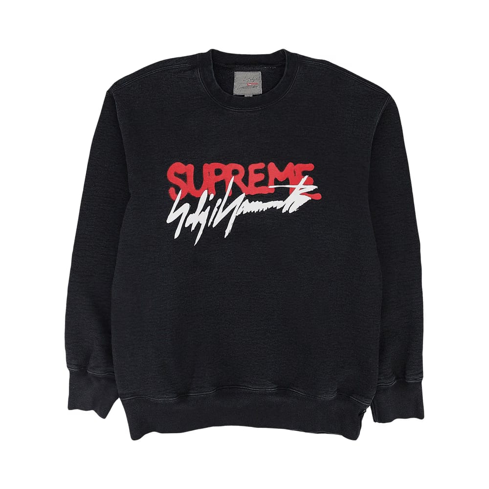 SUPREME YOHJI YAMAMOTO CREWNECK BLACK