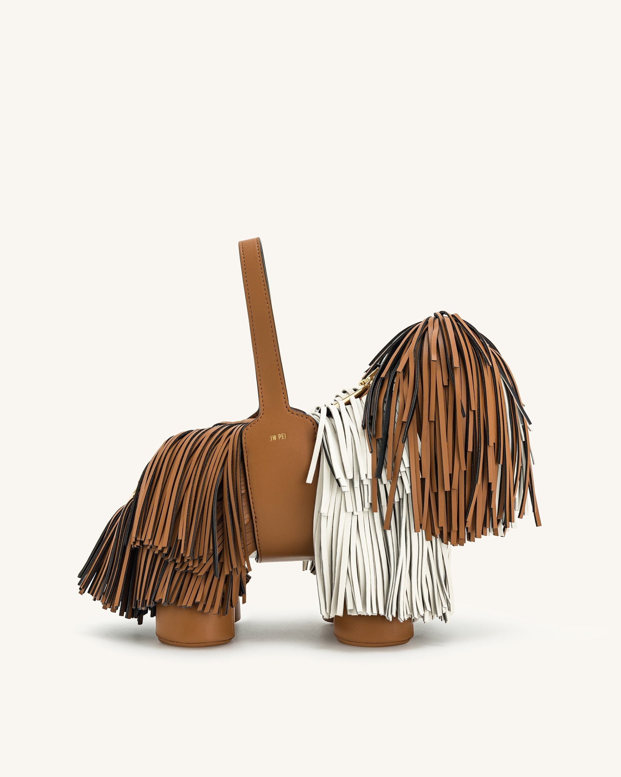 Jw Pei Nita Puppy Shape Handbag Brown