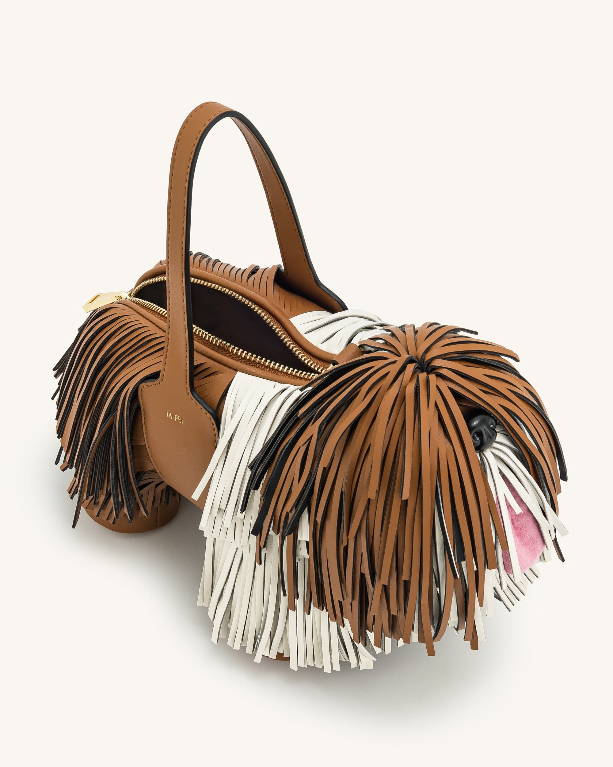 Jw Pei Nita Puppy Shape Handbag Brown