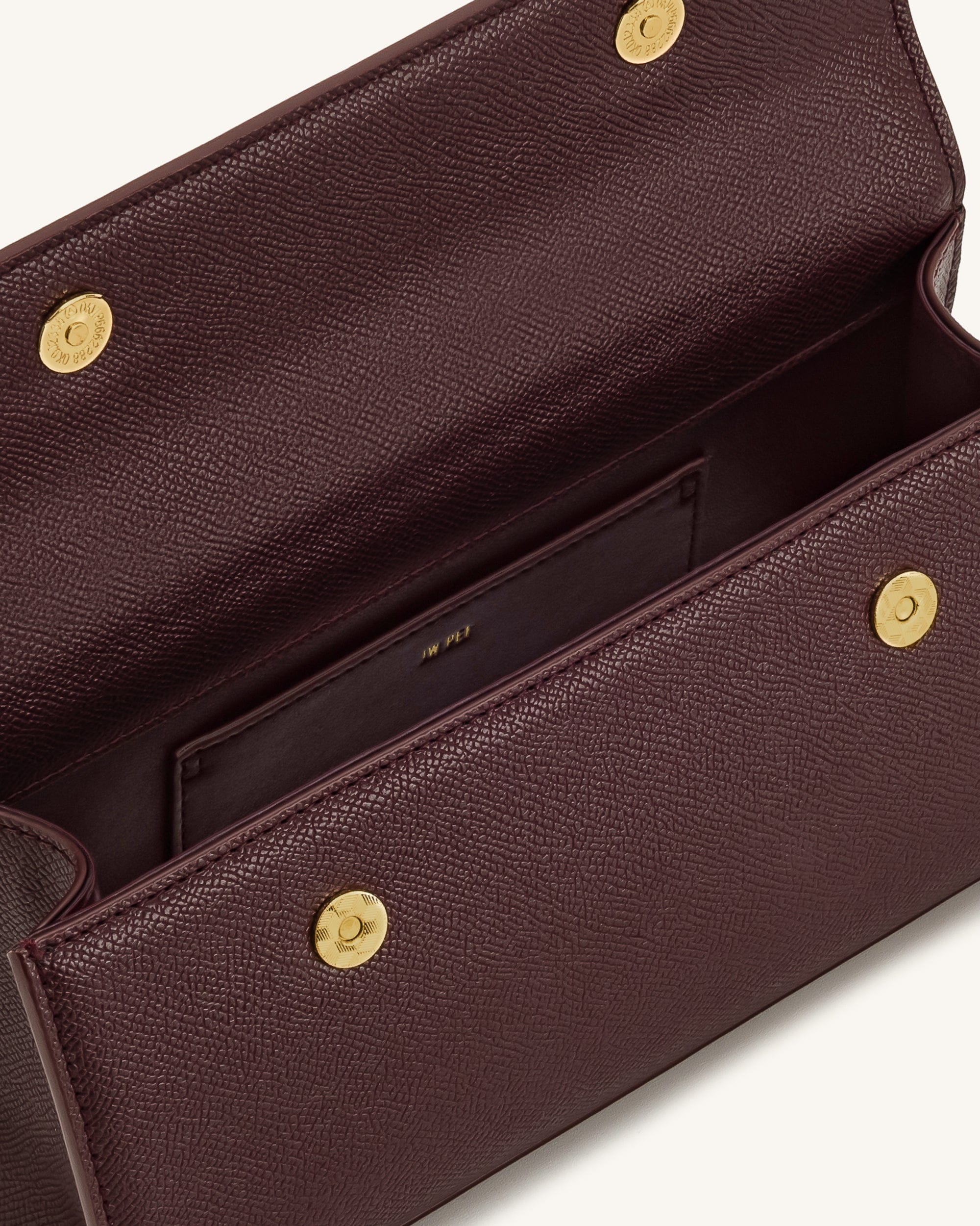 Jw Pei Keyla Top Handle Bag Deep Burgundy