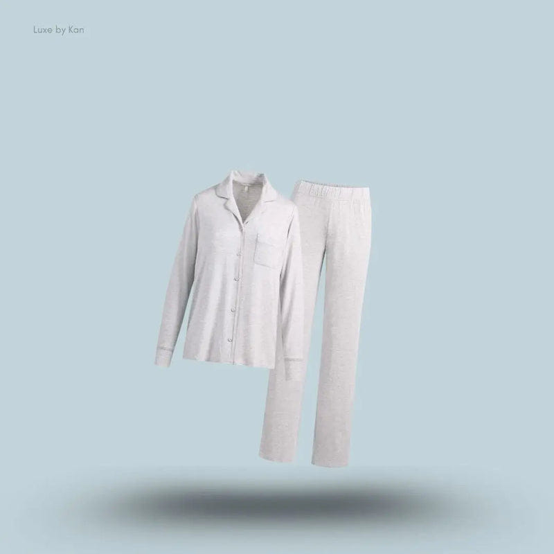 Skims Sleep Long Sleeve Button Up Set