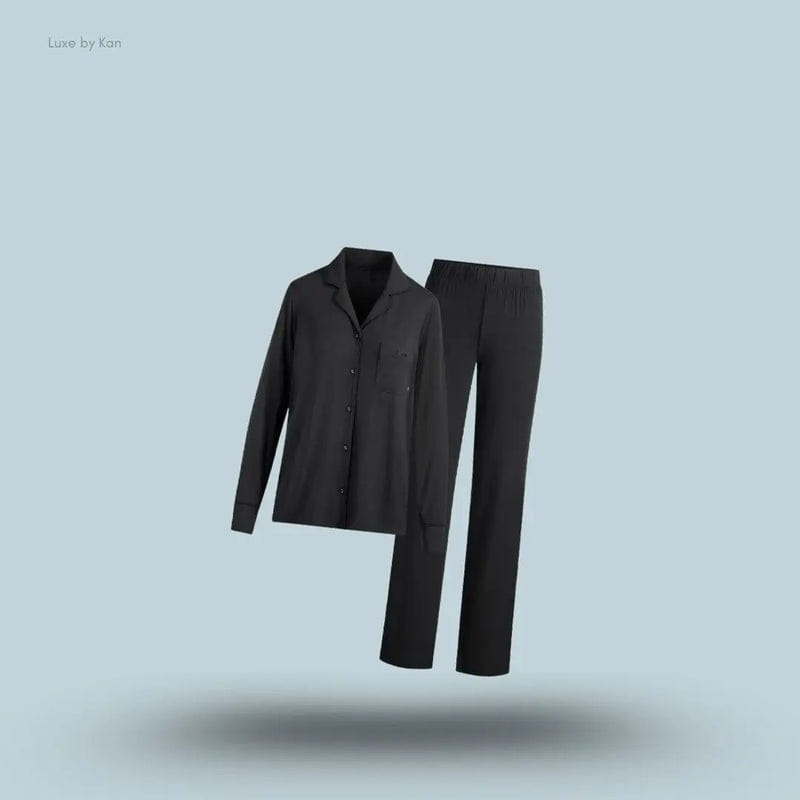 Skims Sleep Long Sleeve Button Up Set