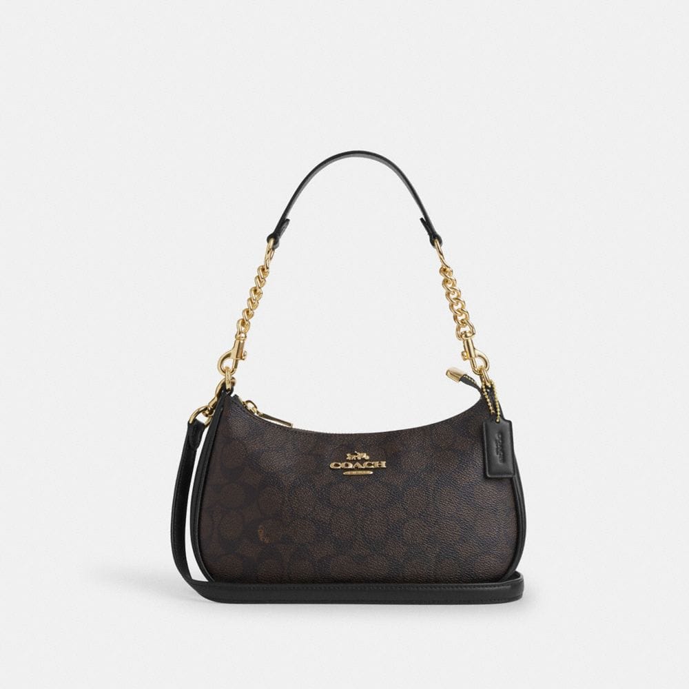 Teri Shoulder Bag In Signature Canvas