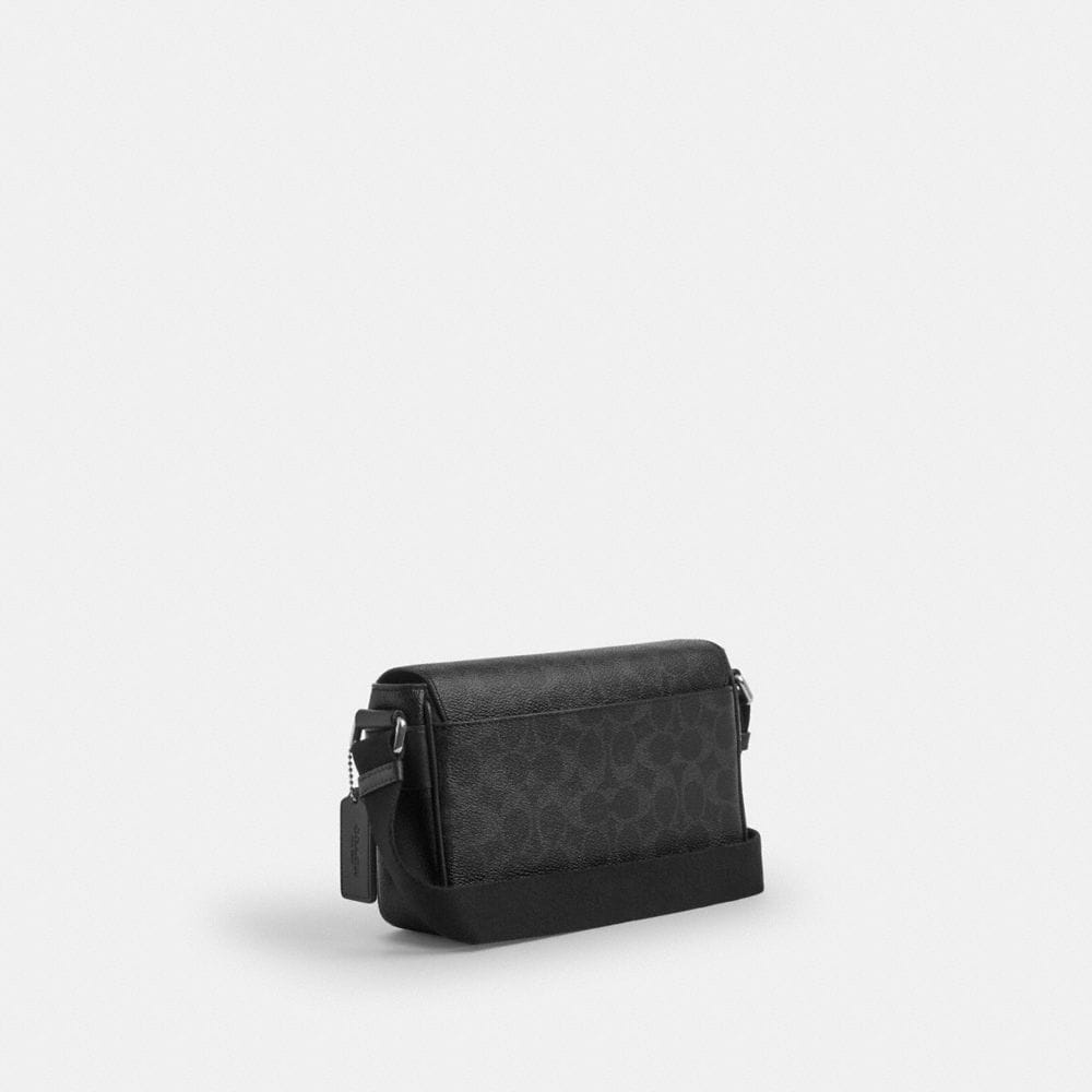 Jack Small Flap Crossbody Bag In Signature Canvas