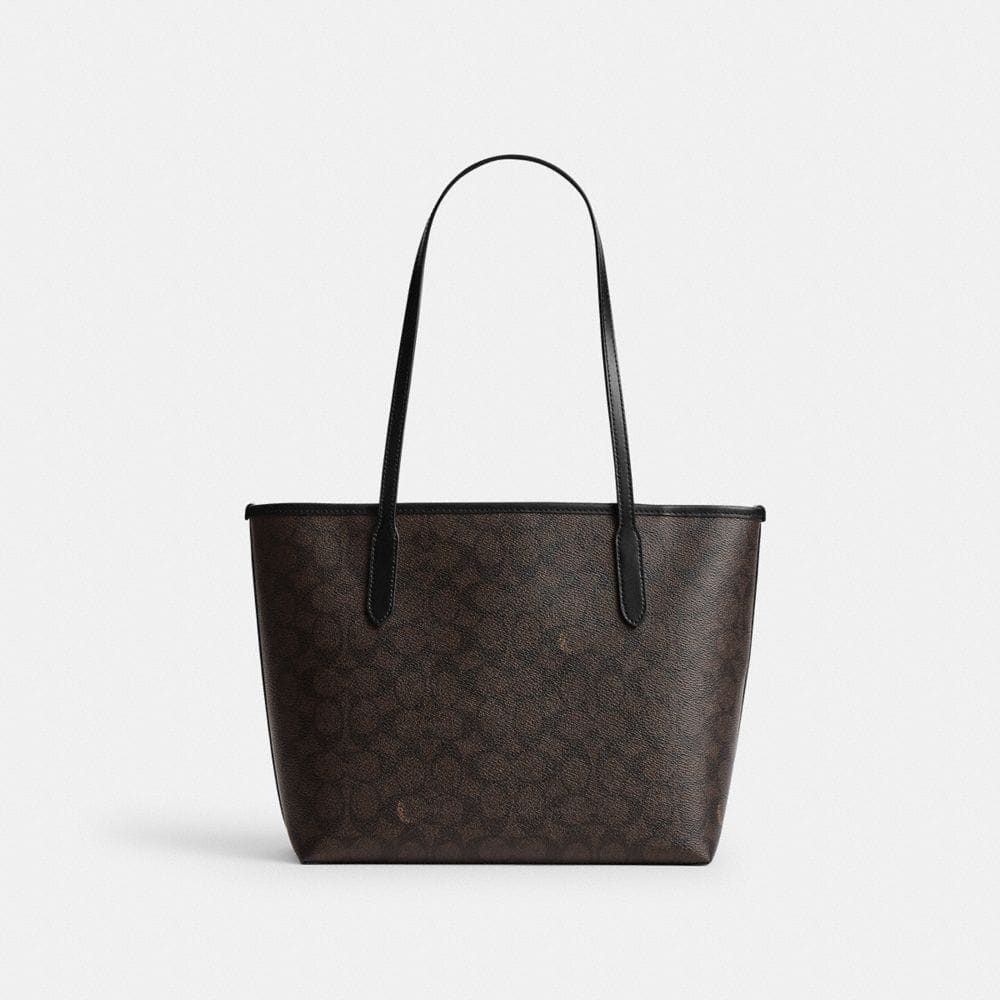 Medium City Tote Bag In Signature Canvas