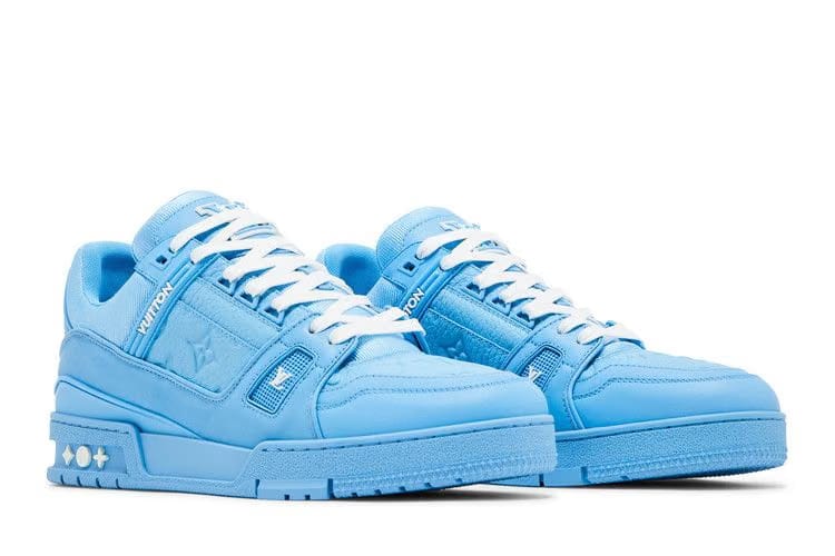 Louis Vuitton Trainer Embossed Monogram - Blue