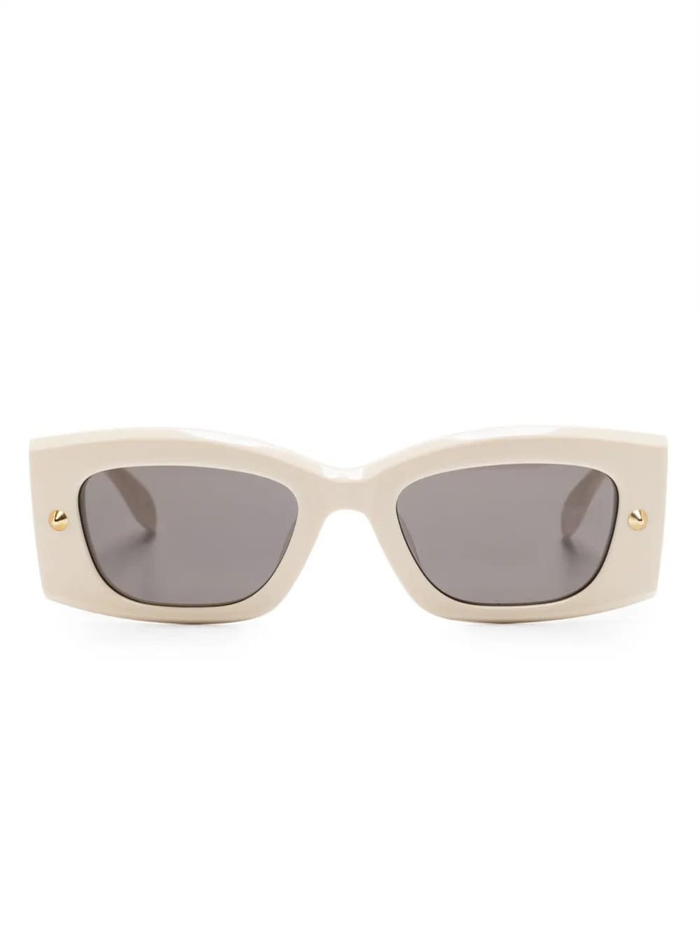 Spike Studs rectangle-frame glasses
