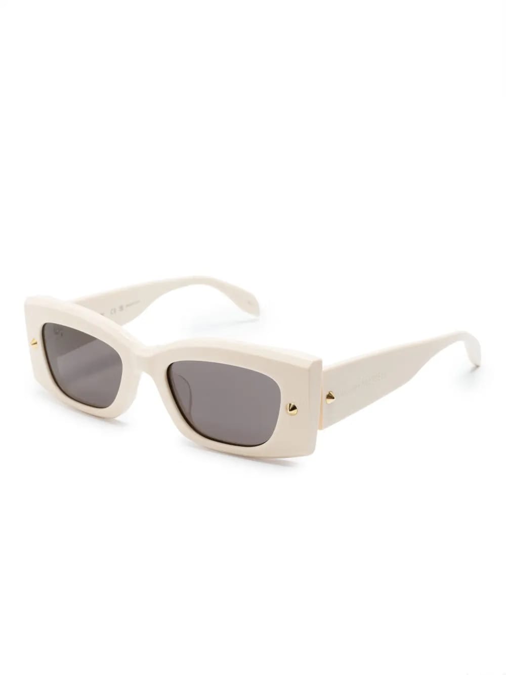 Spike Studs rectangle-frame glasses