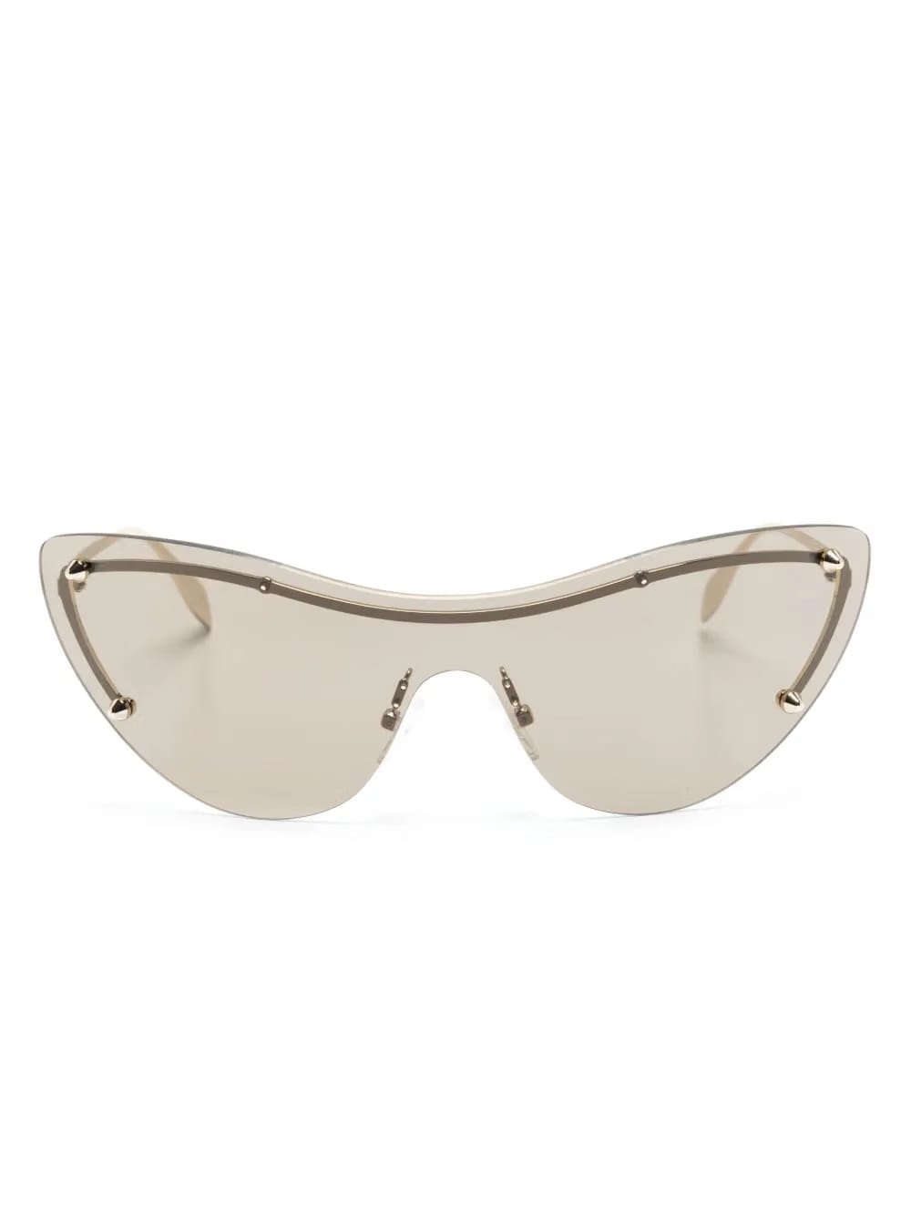 cat-eye spiked-stud sunglasses