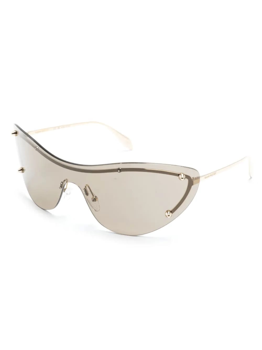 cat-eye spiked-stud sunglasses