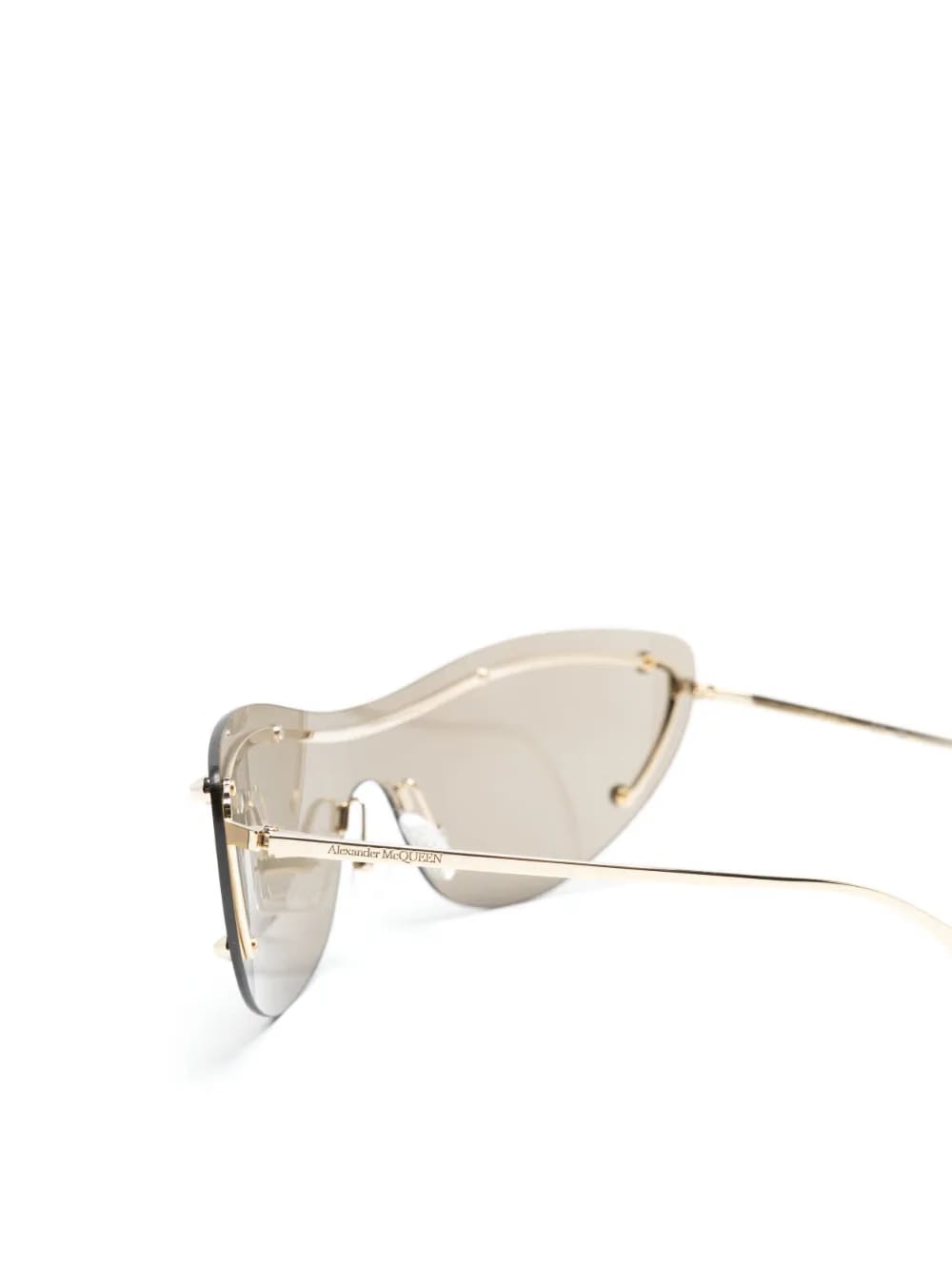 cat-eye spiked-stud sunglasses
