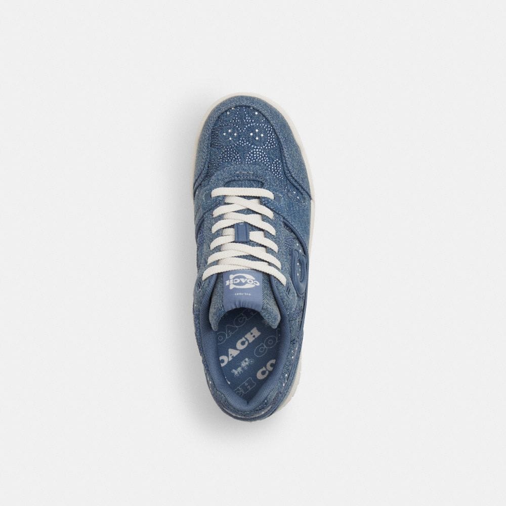 Soho Sneaker In Signature Denim