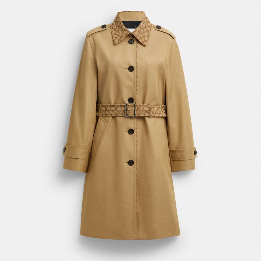 Trench With Signature Piping