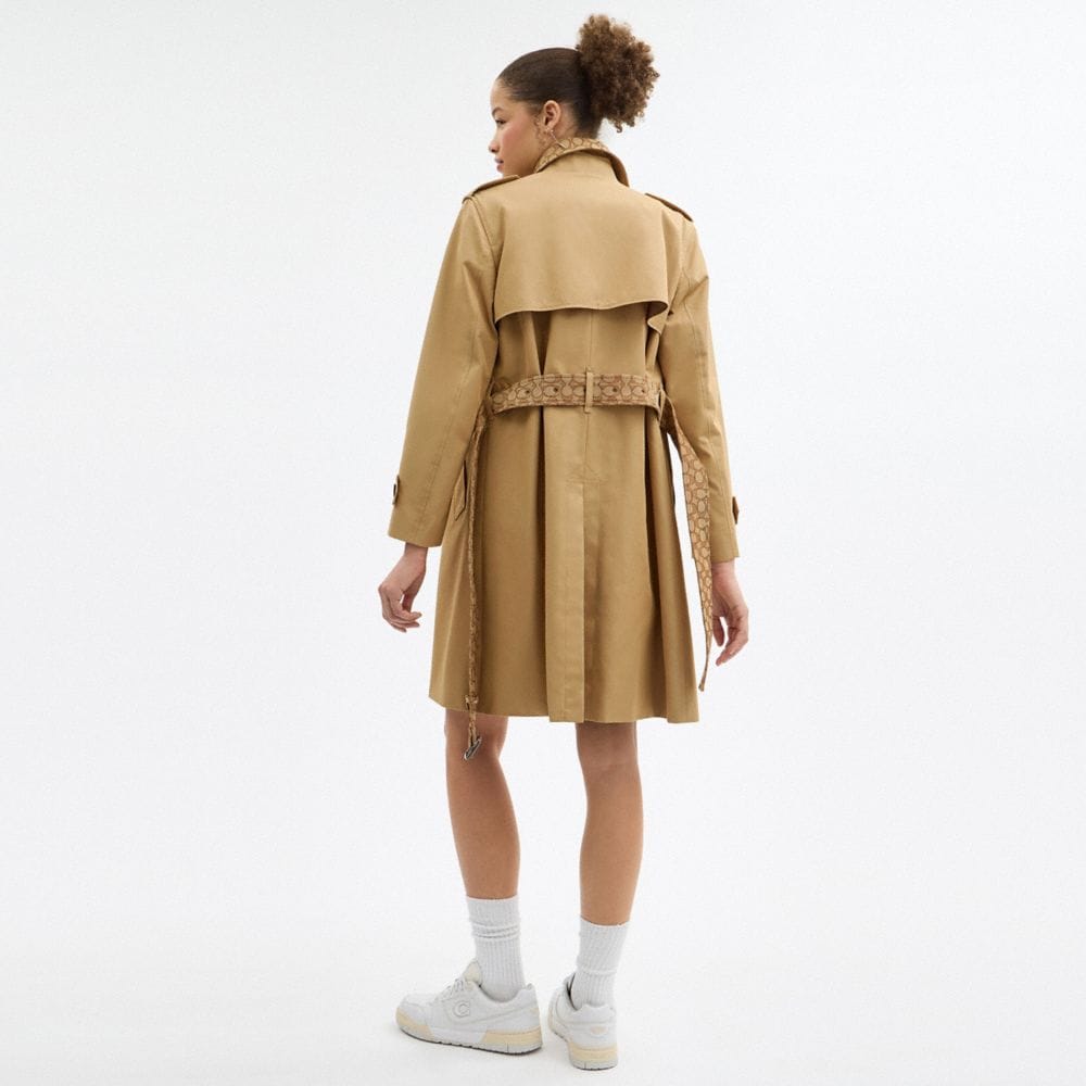 Trench With Signature Piping