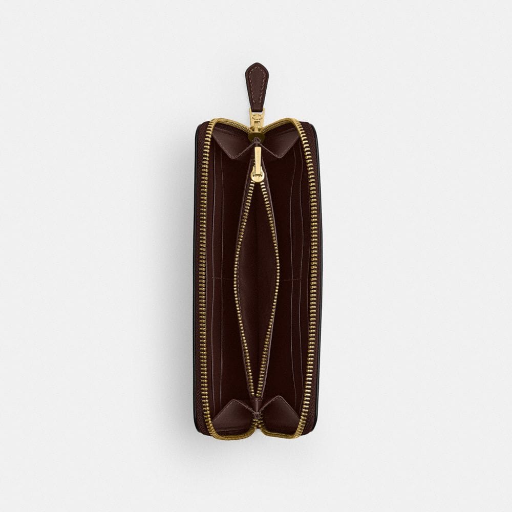 New York Slim Accordion Zip Wallet