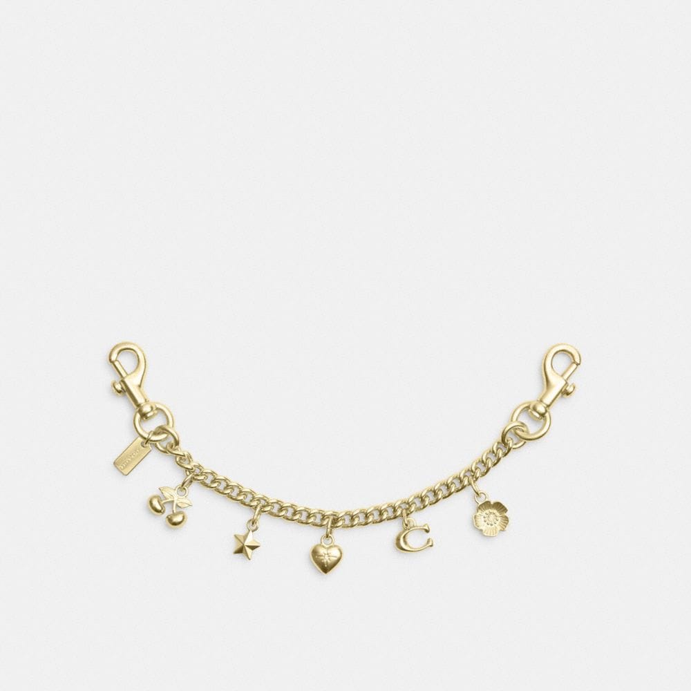 Gold Swagger Chain With Charms