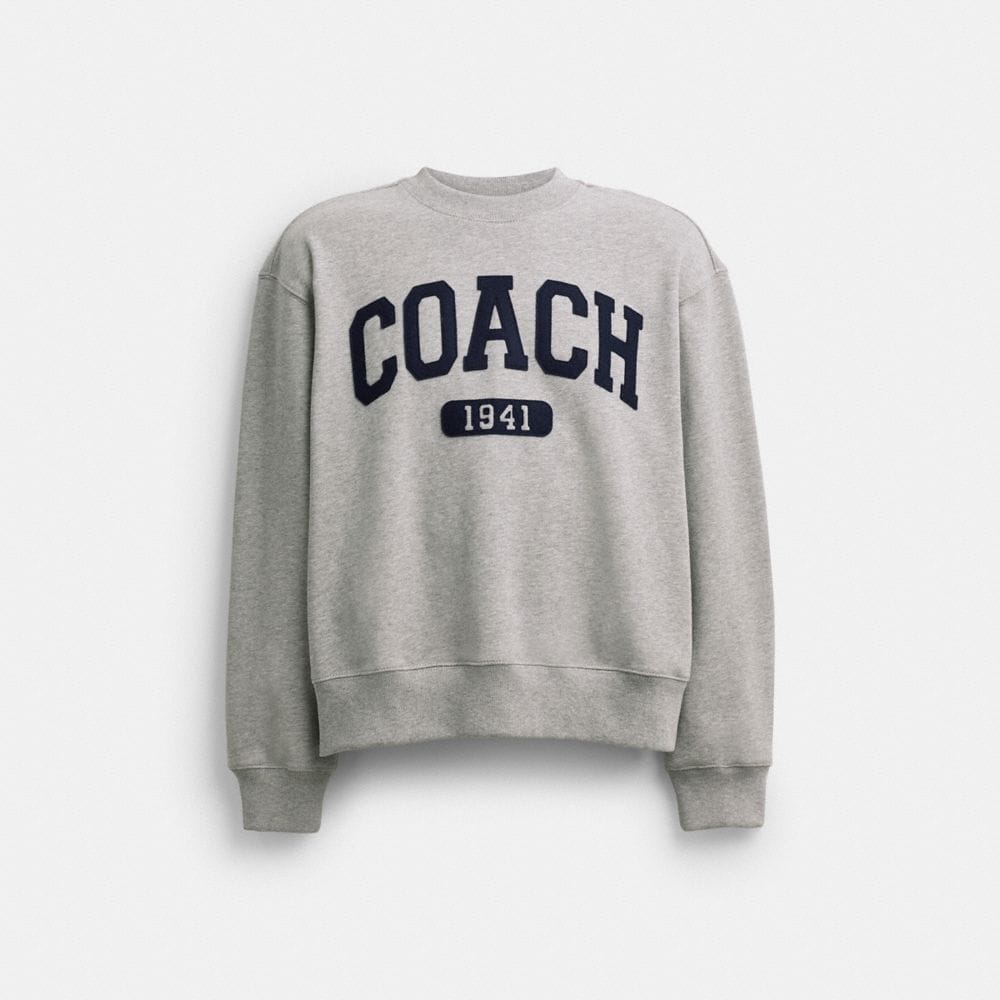 Sporty Boyfriend Crewneck Sweatshirt
