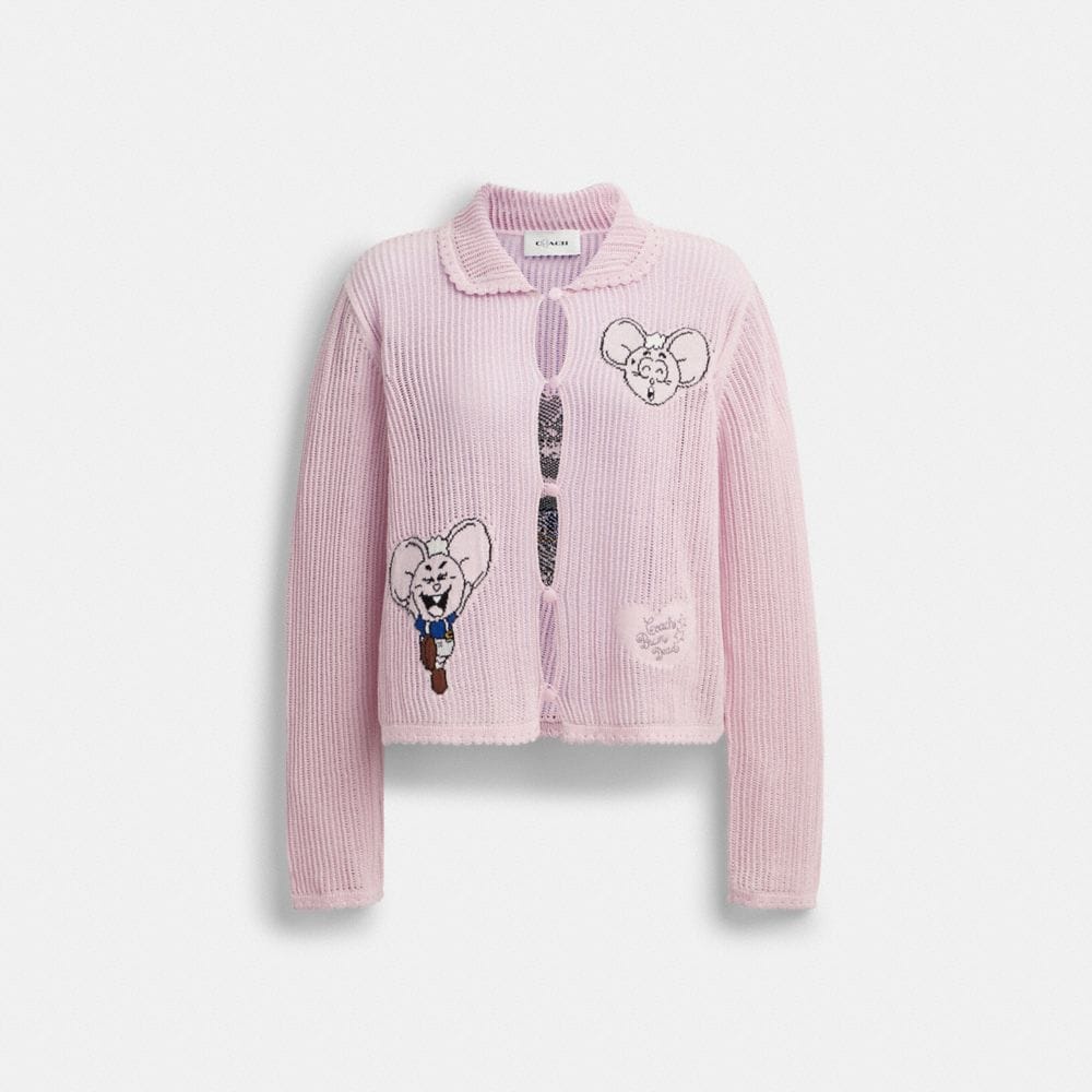 Coach | Brain Dead Kachi Mouse Cardigan In Organic Cotton