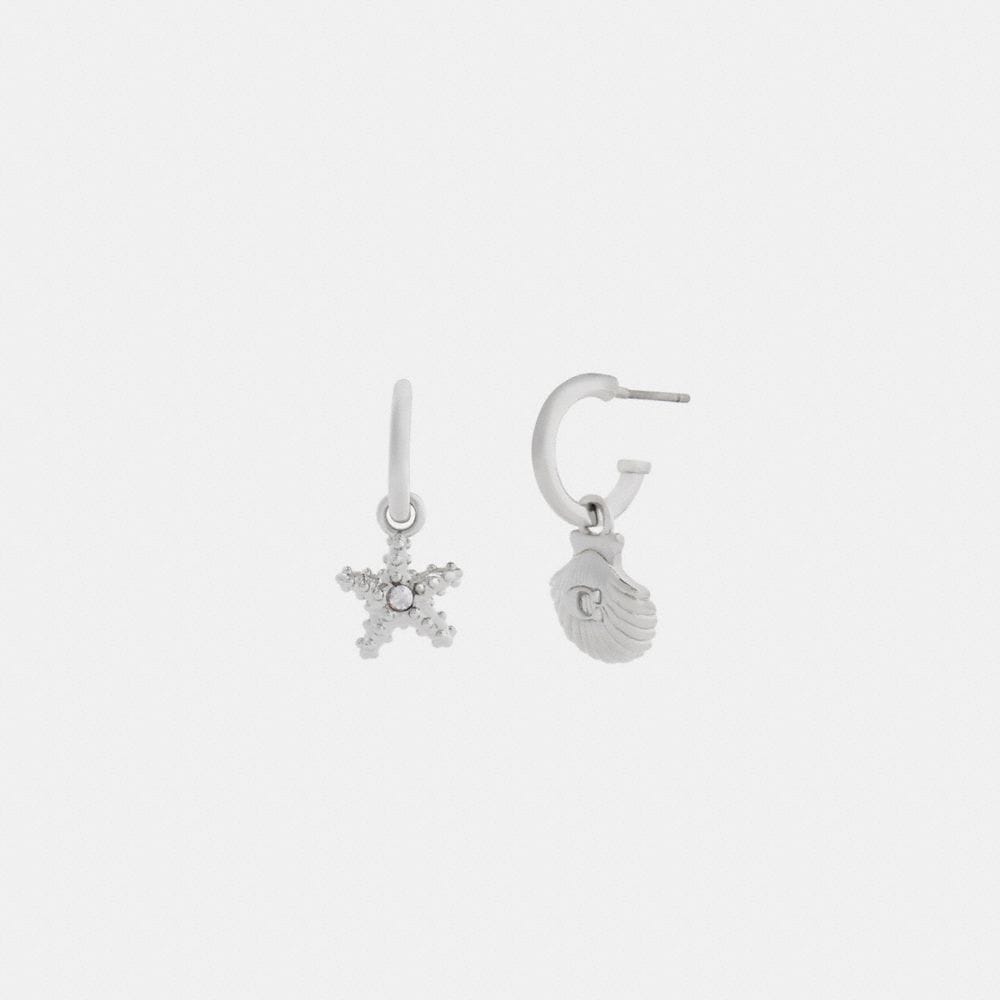 Seashells Huggie Earrings