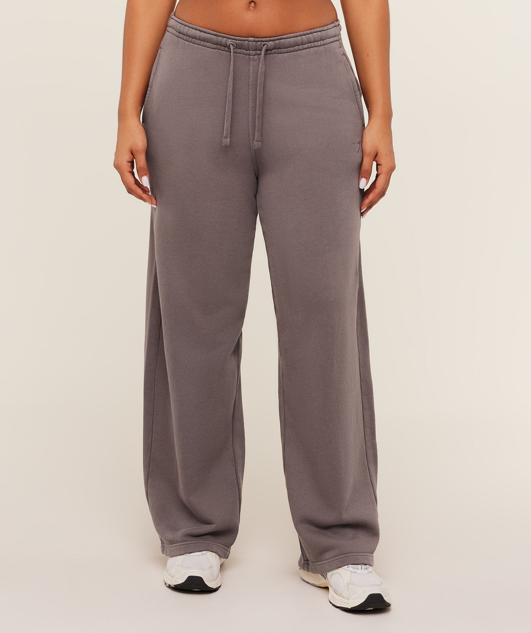 Women's Gymshark Pump Straight Leg Pants GS Cool Brown