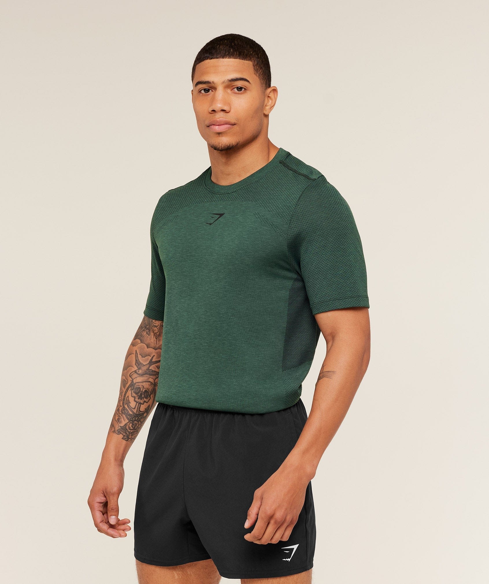 Gymshark Lightweight Seamless T-Shirt Gs Victory Green