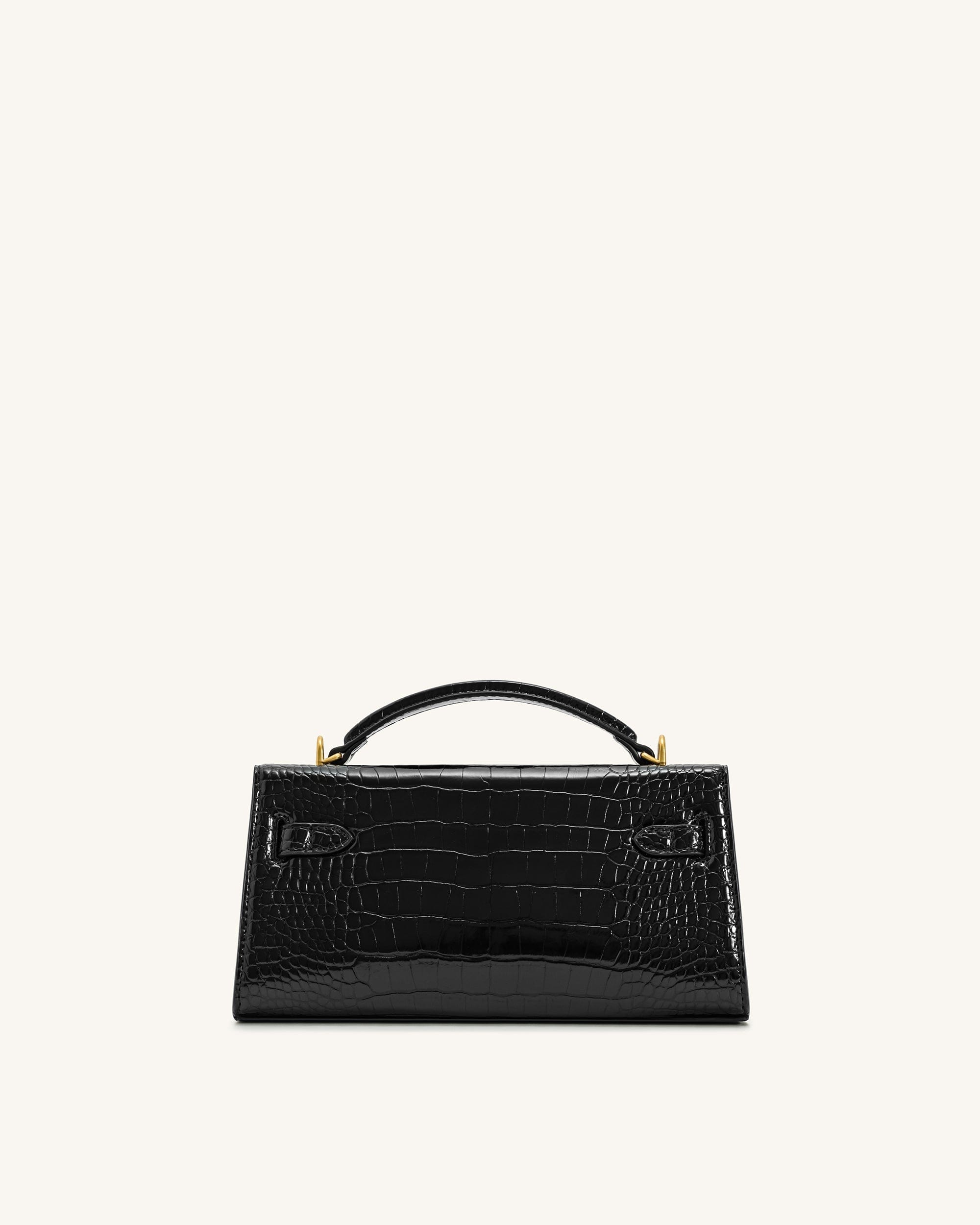 Jw Pei Noor Top Handle Bag Black Croc