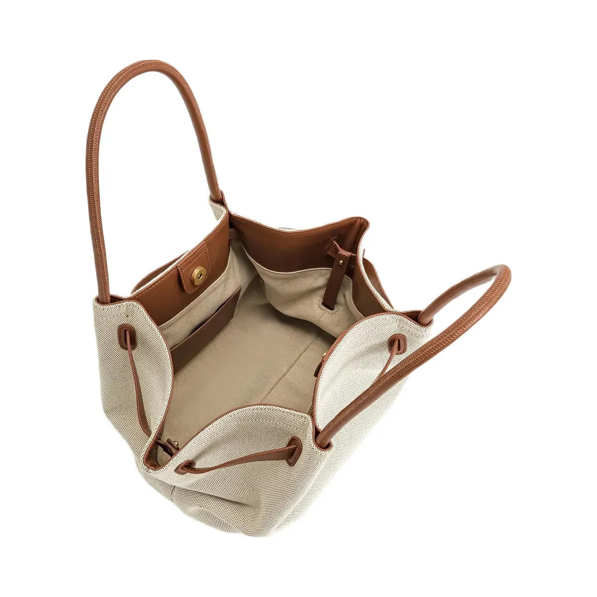 Jw Pei Hana Large Tote Bag Brown Canvas