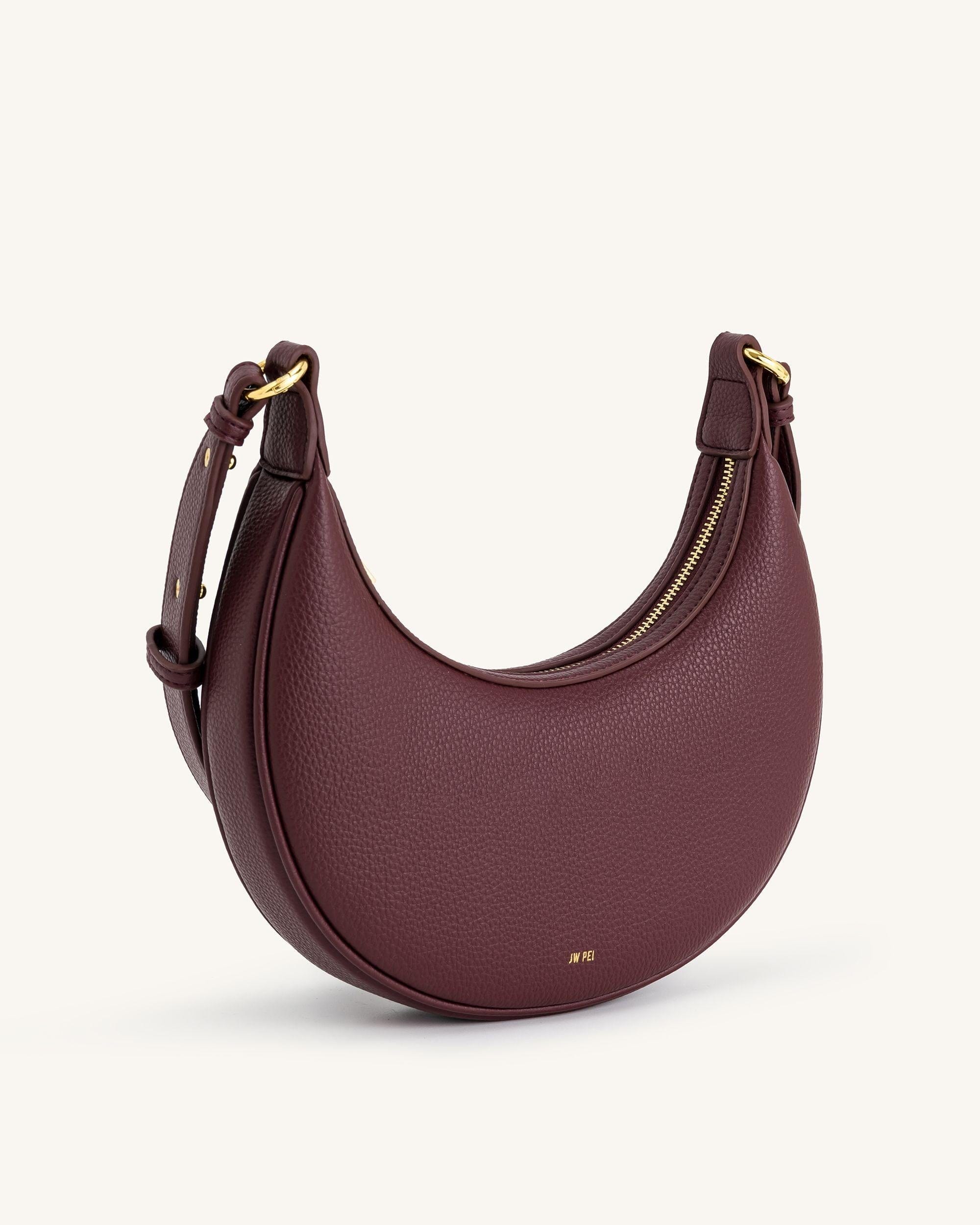 Jw Pei Carly Medium Shoulder Bag Deep Claret