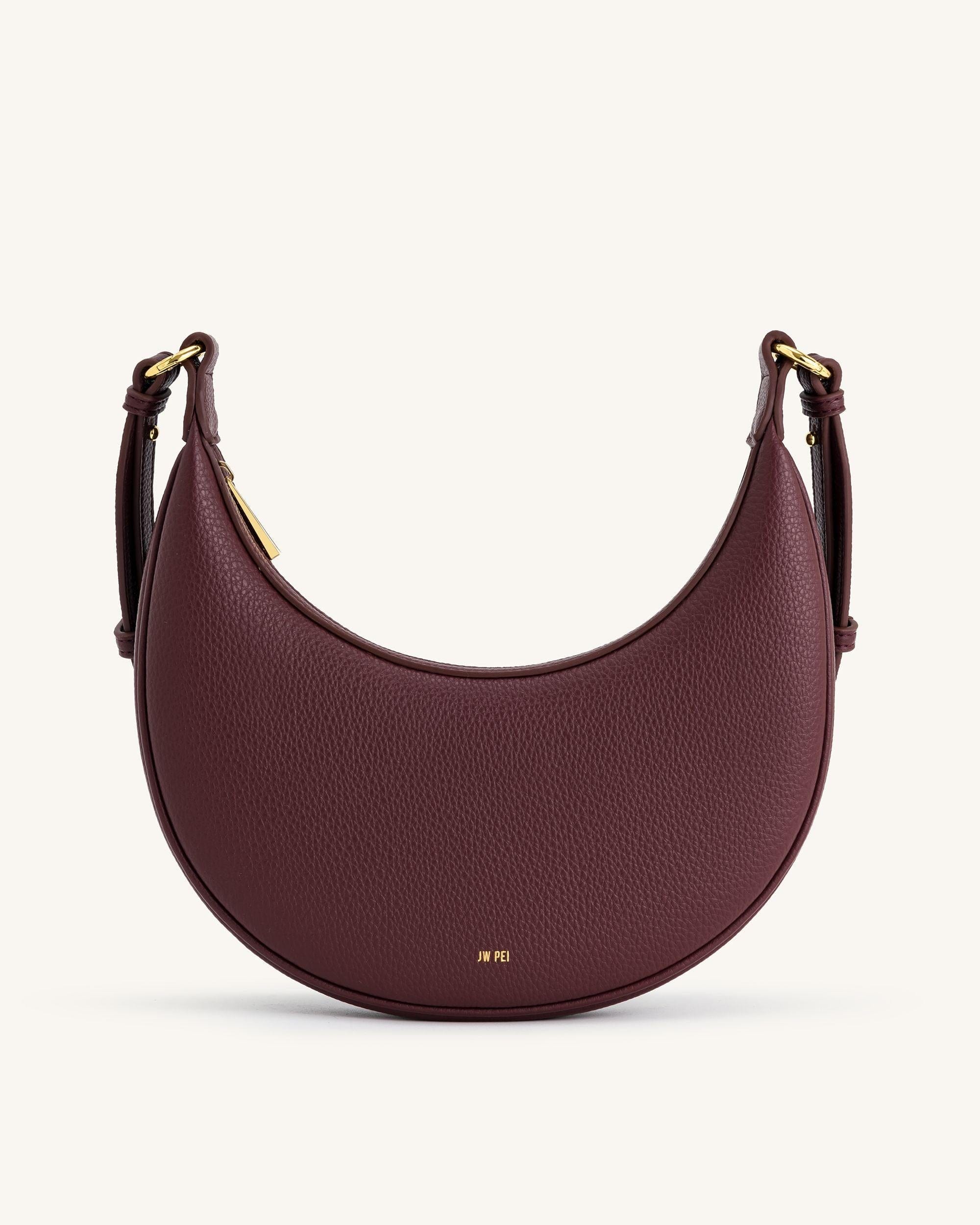 Jw Pei Carly Medium Shoulder Bag Deep Claret