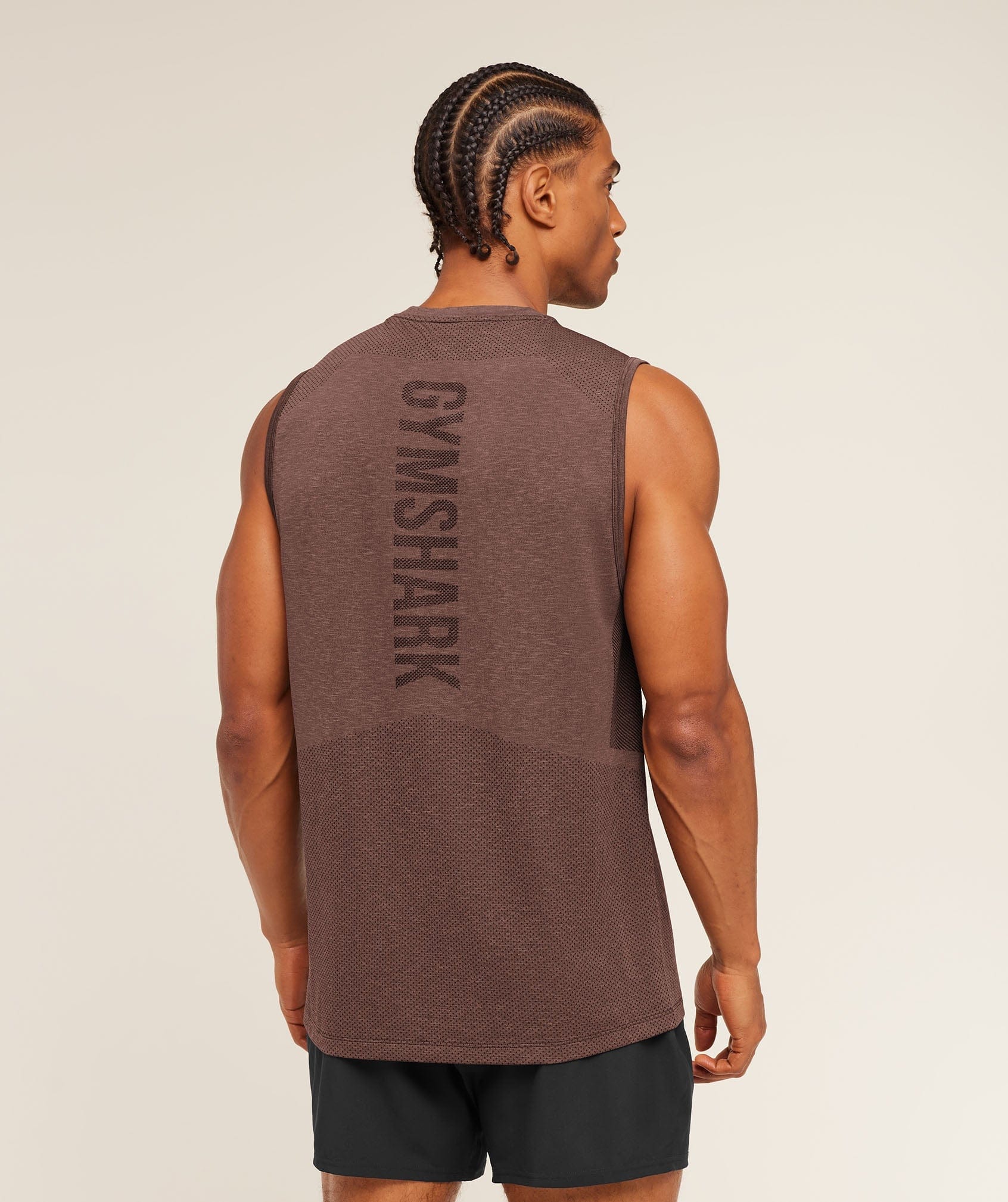 Gymshark Lightweight Seamless Tank Black