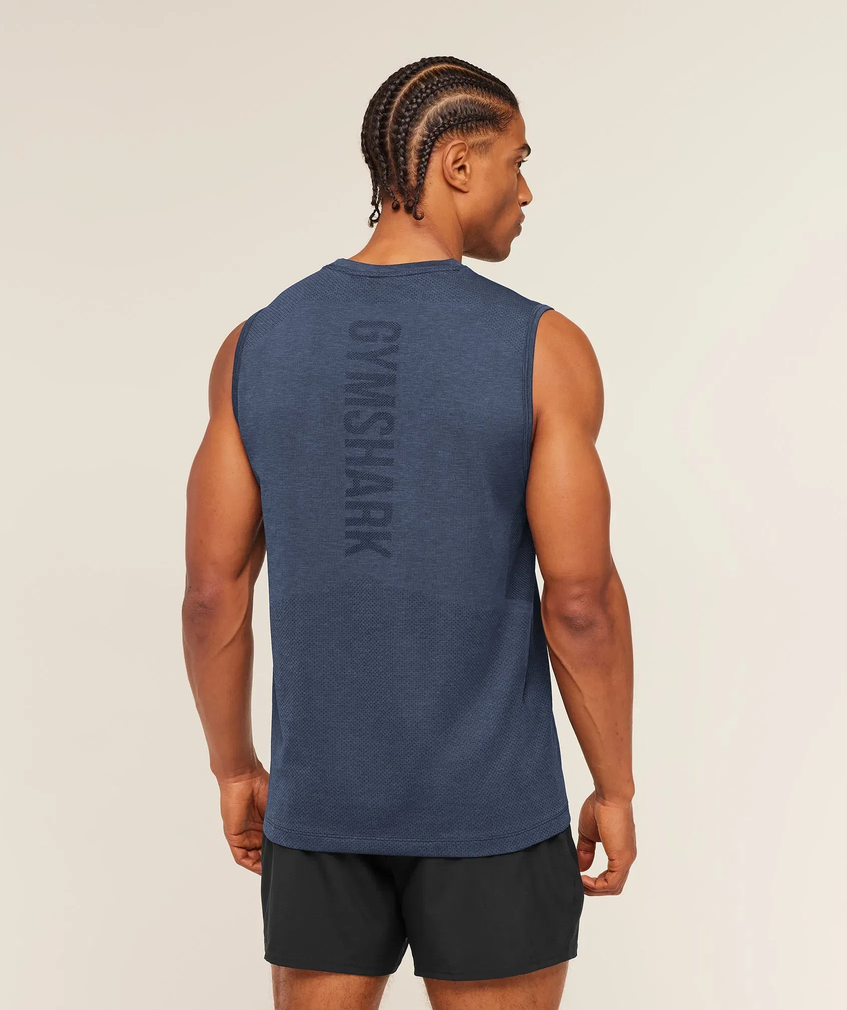 Gymshark Lightweight Seamless Tank Black