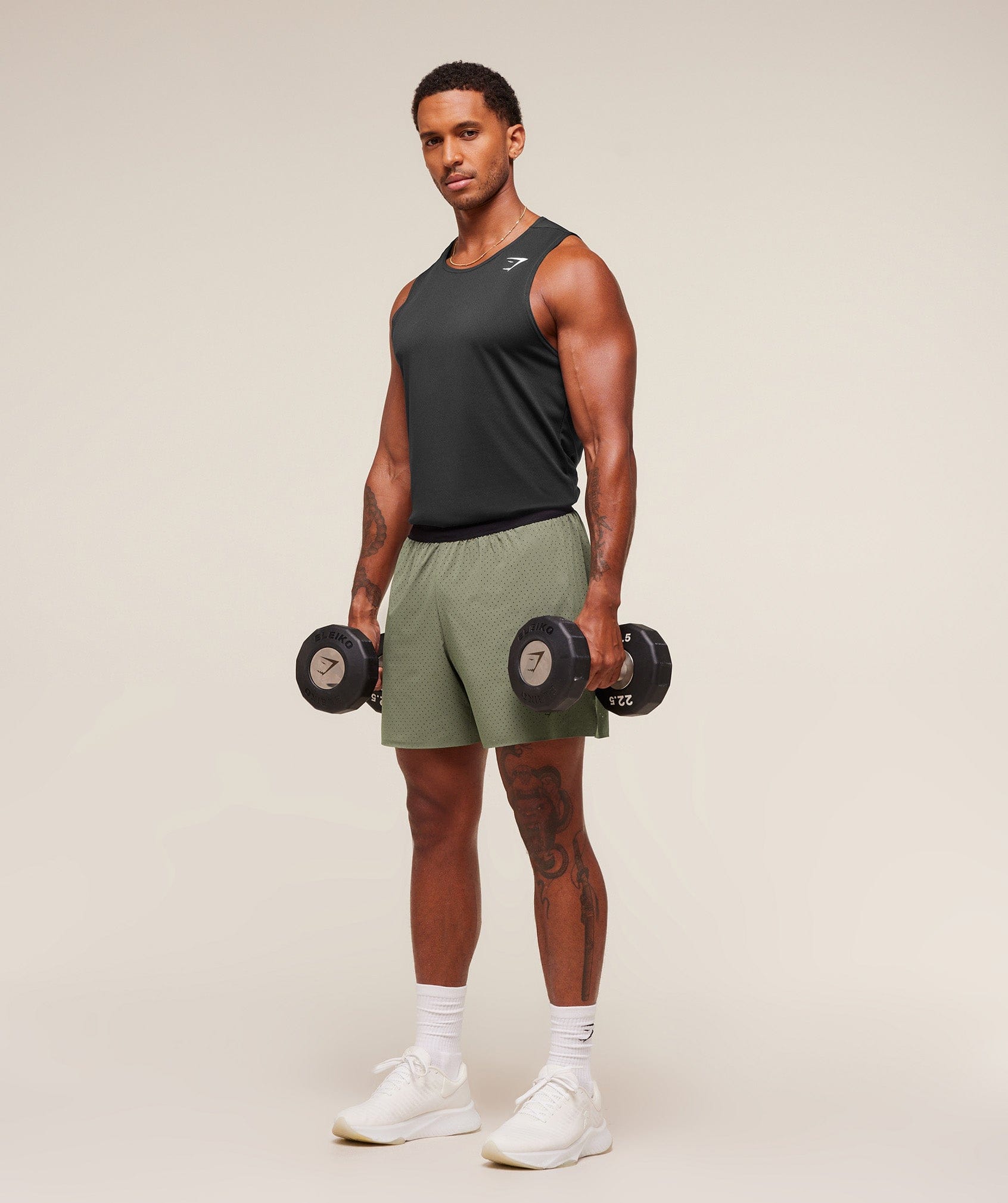 Gymshark Sport Zero 5" Shorts Base Green
