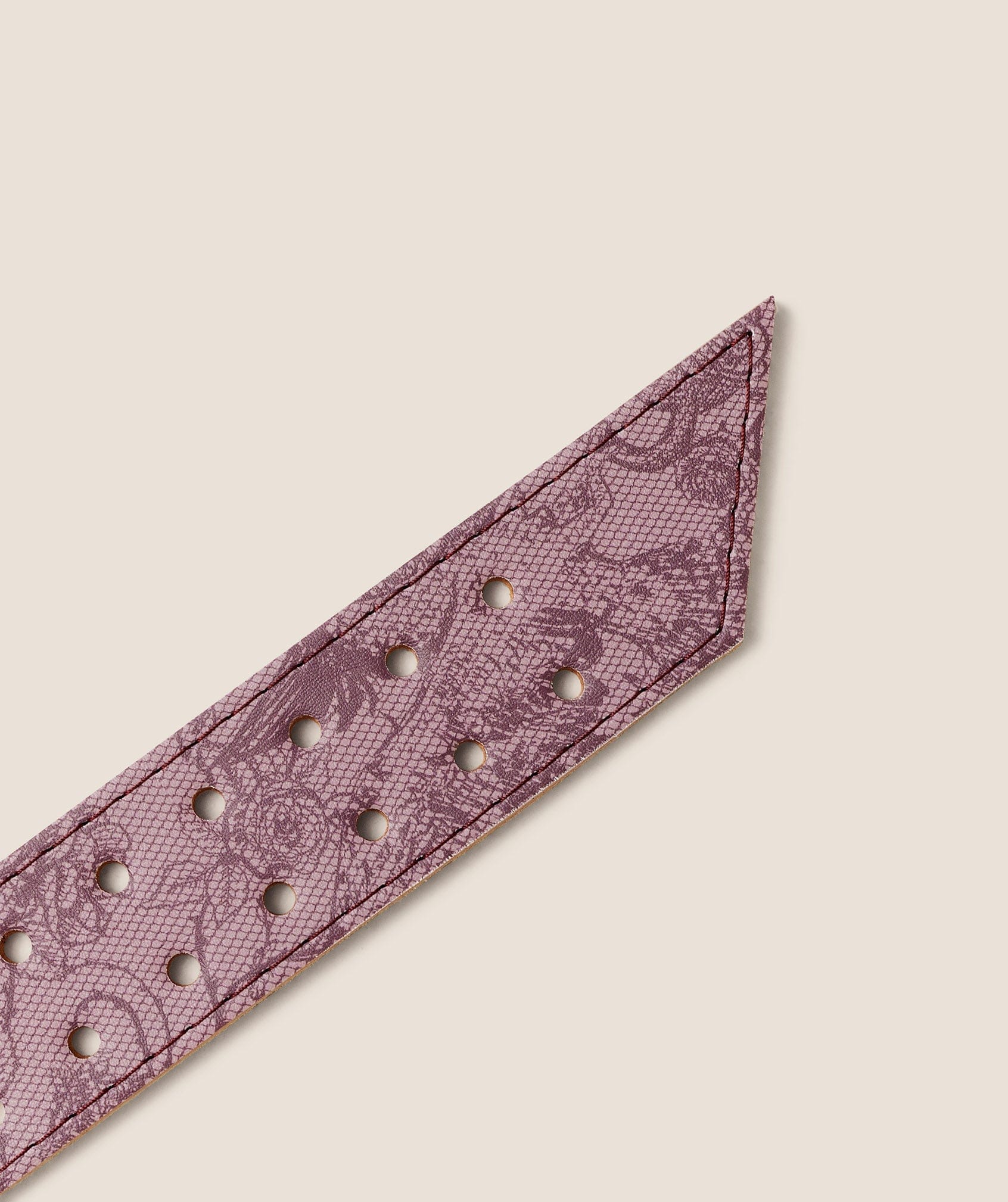Gymshark Lace Graphic Tapered Lifting Belt Impact Burgundy