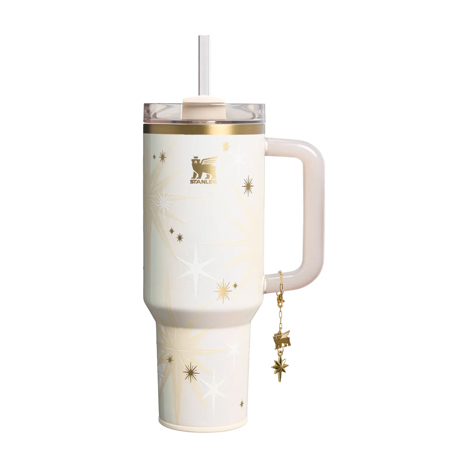 Stanley The Quencher Luxe H2.0 FlowState Tumbler | 40 OZ Starlight Shimmer