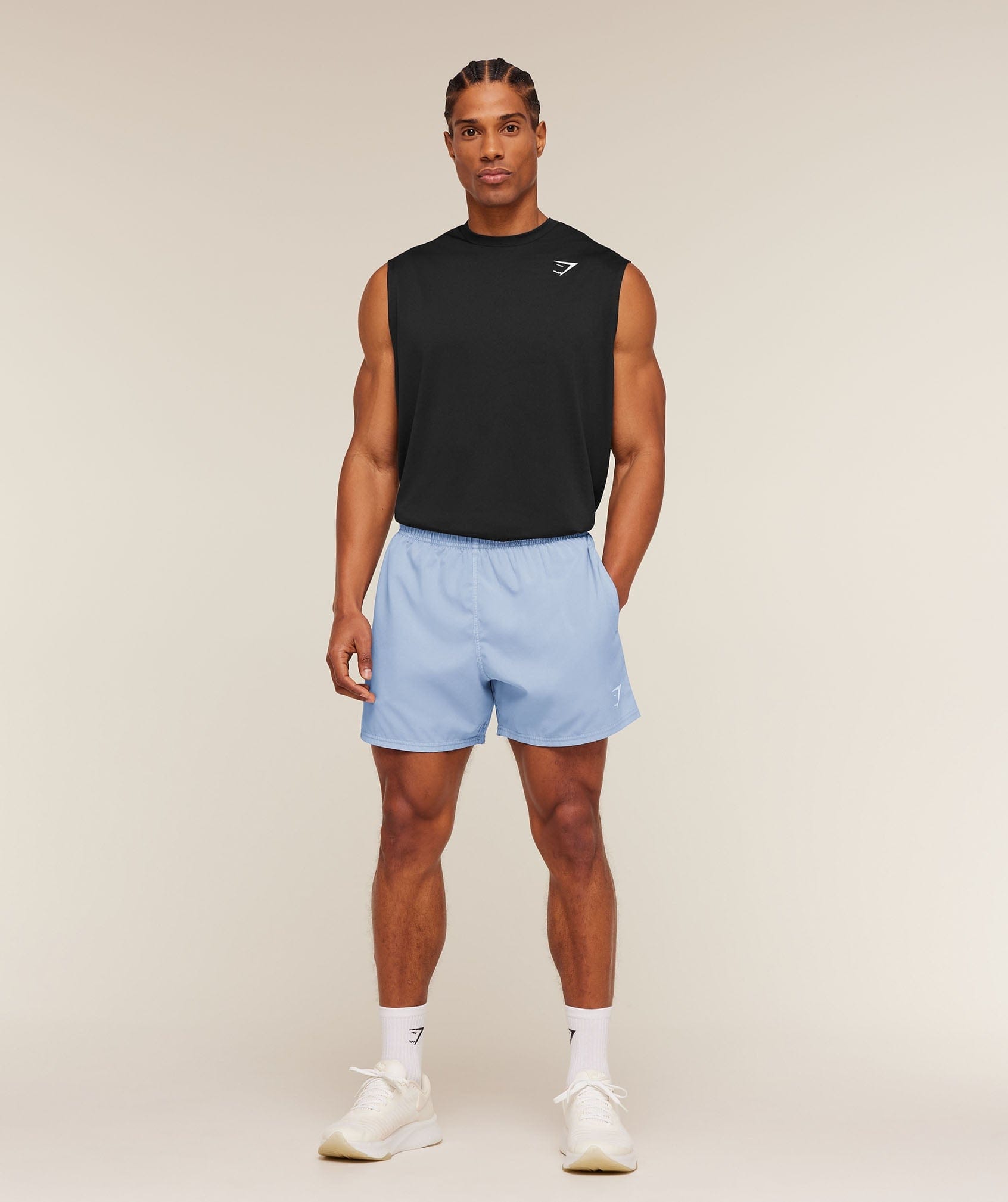 Gymshark Washed Pastels Shorts Steady Purple
