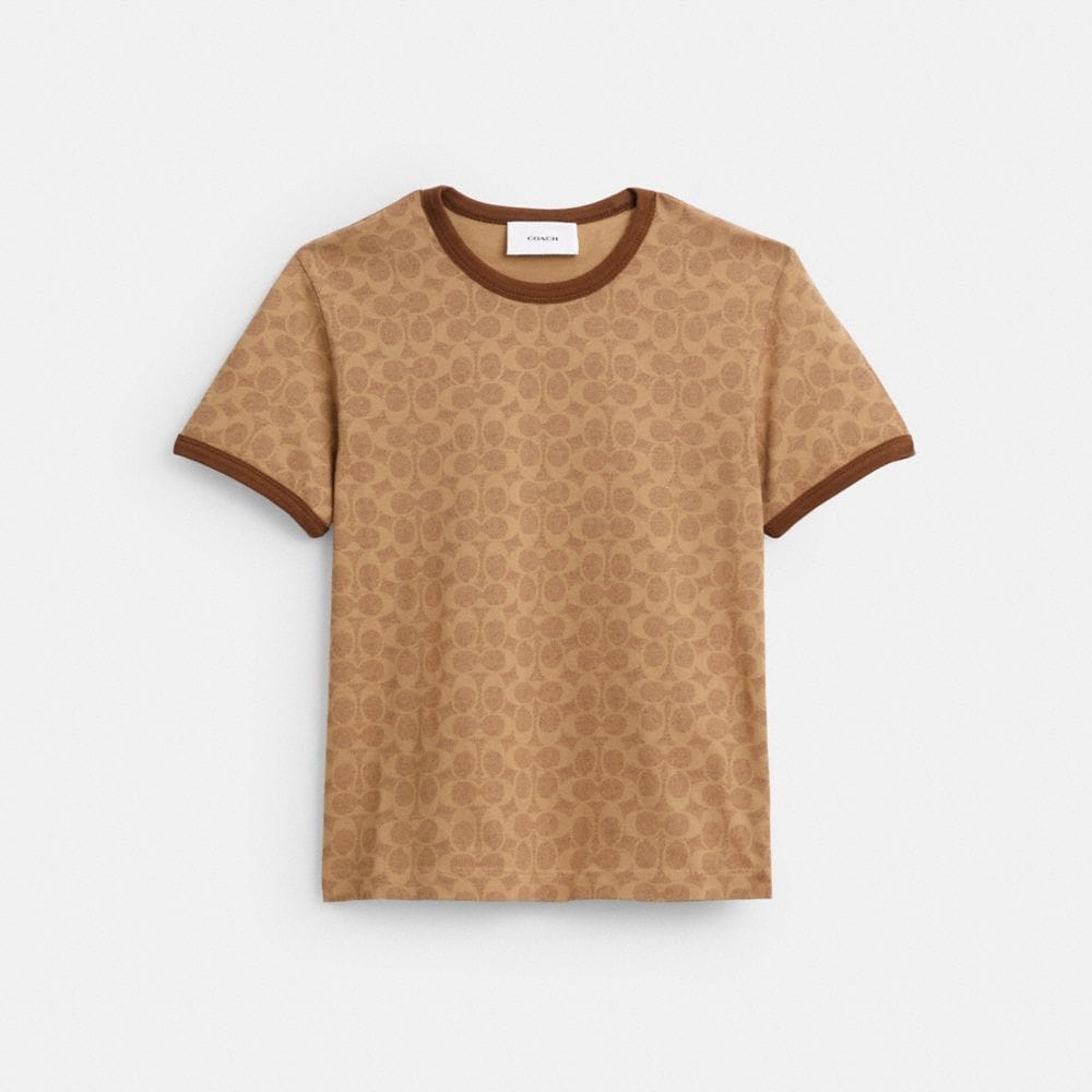 Signature Ringer T-Shirt In Organic Cotton
